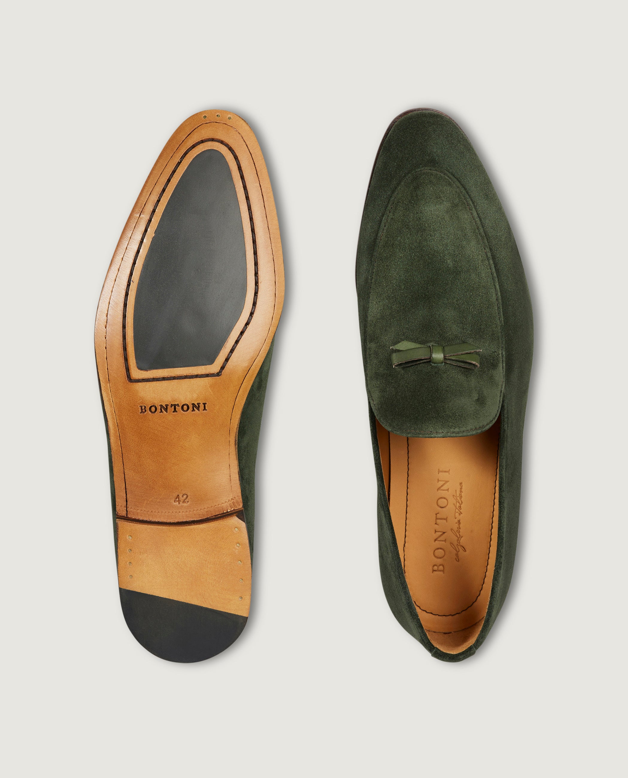 Suede Belgian Loafers