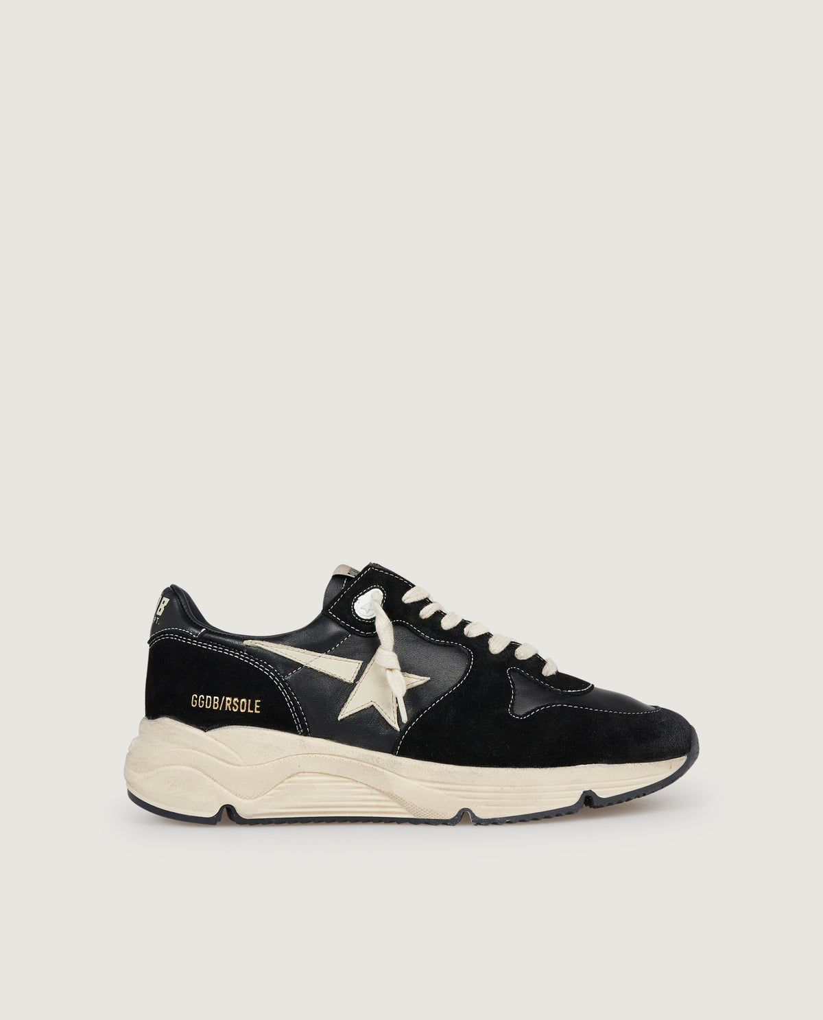 Running sole sneakers - Zwart