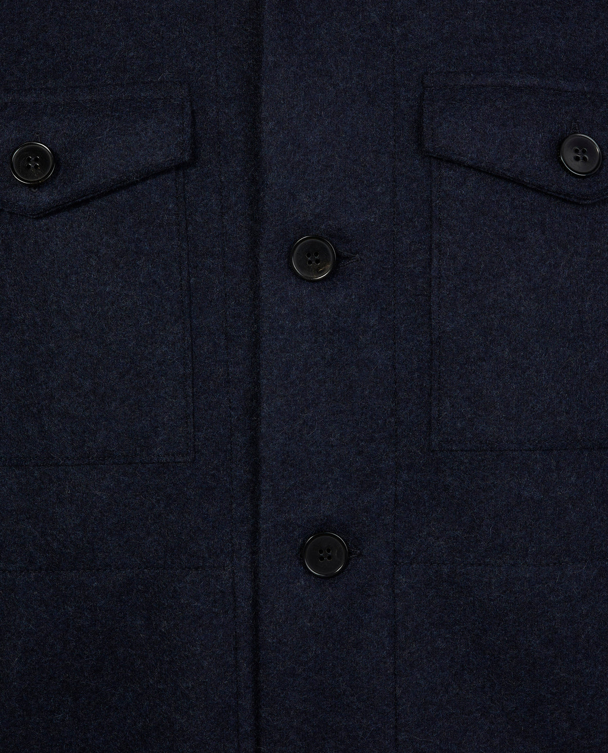 Cashmere Overshirt - Blauw