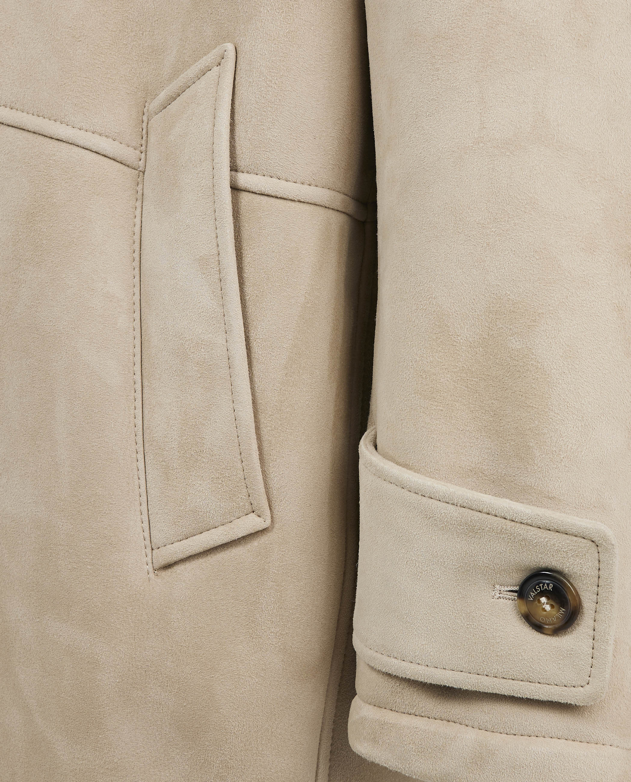 Double-Breasted Frumento Jas - Lichtbruin