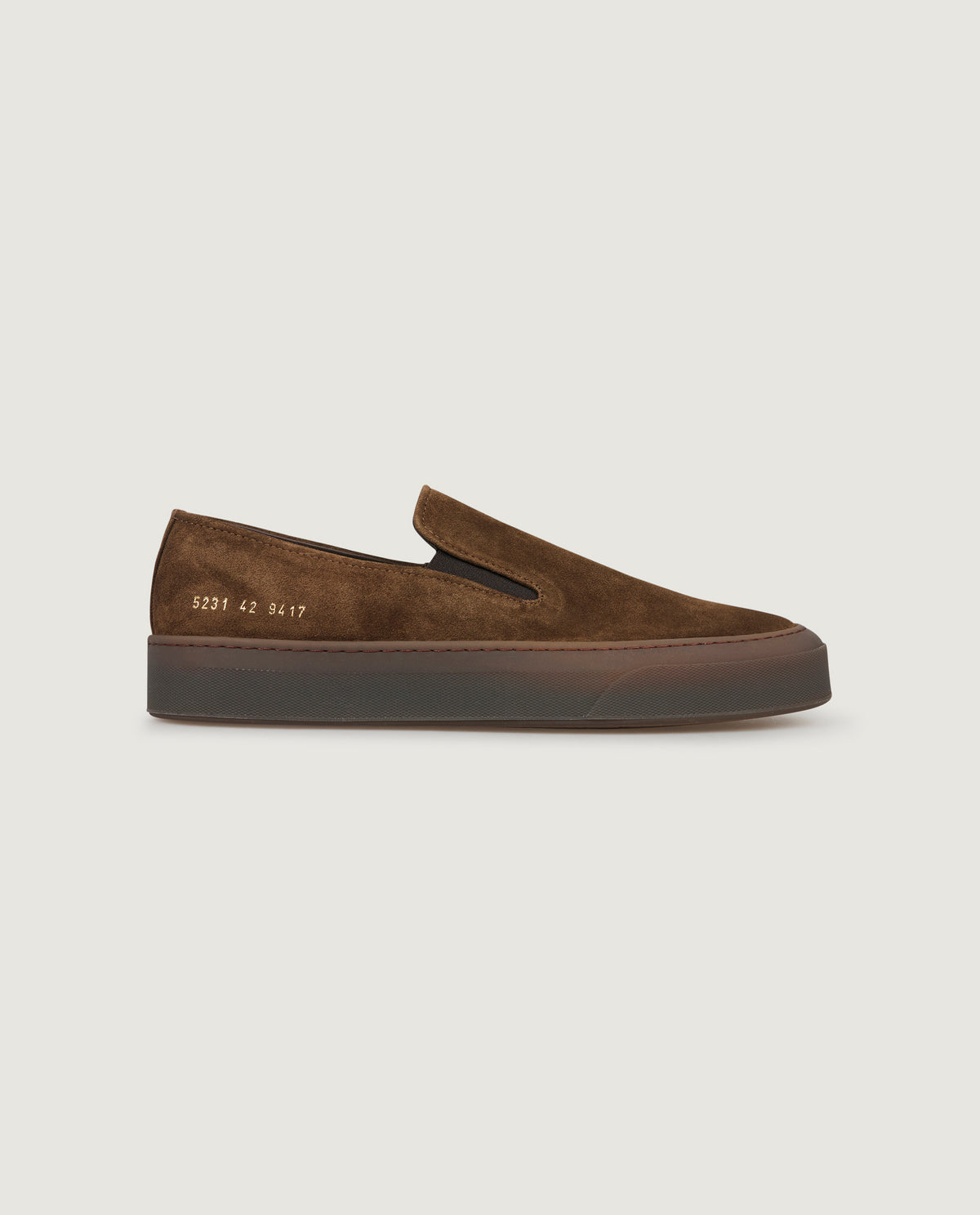 Suede Slip On Sneakers - Bruin