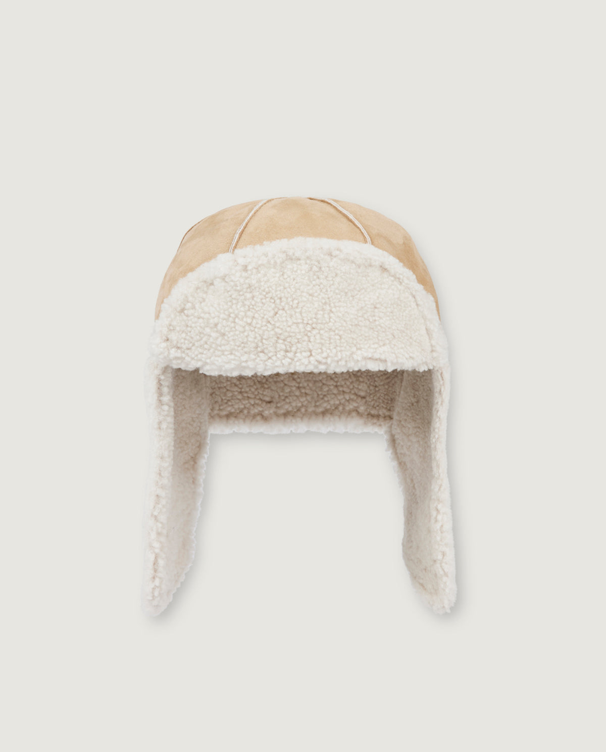 Shearling Ushanka Pet - Lichtbruin