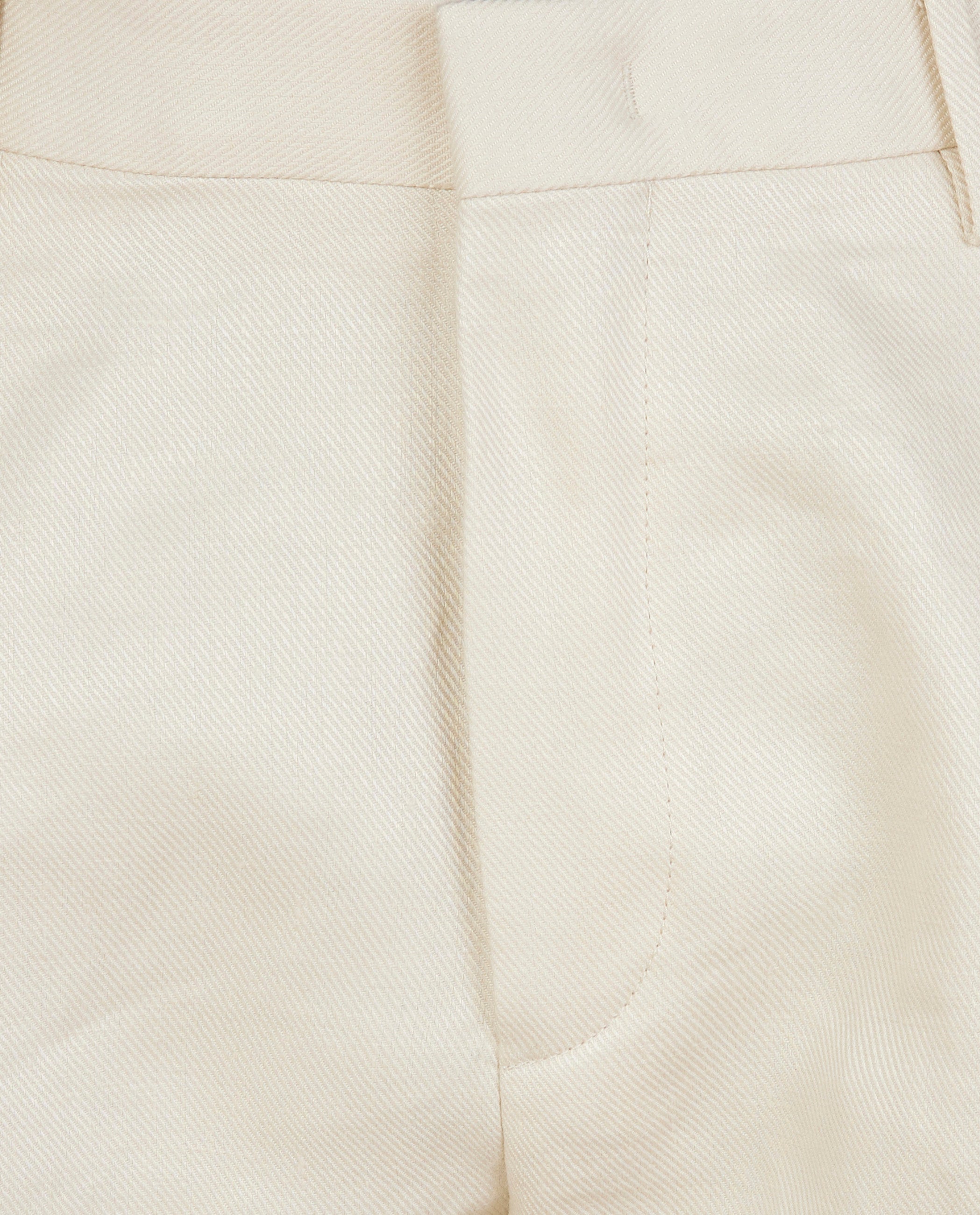 Linen Pleated Trousers