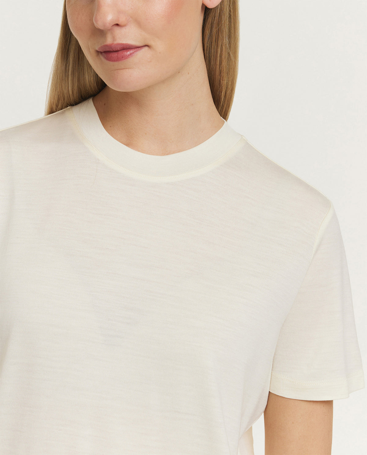 Lichtgewicht wollen T-shirt