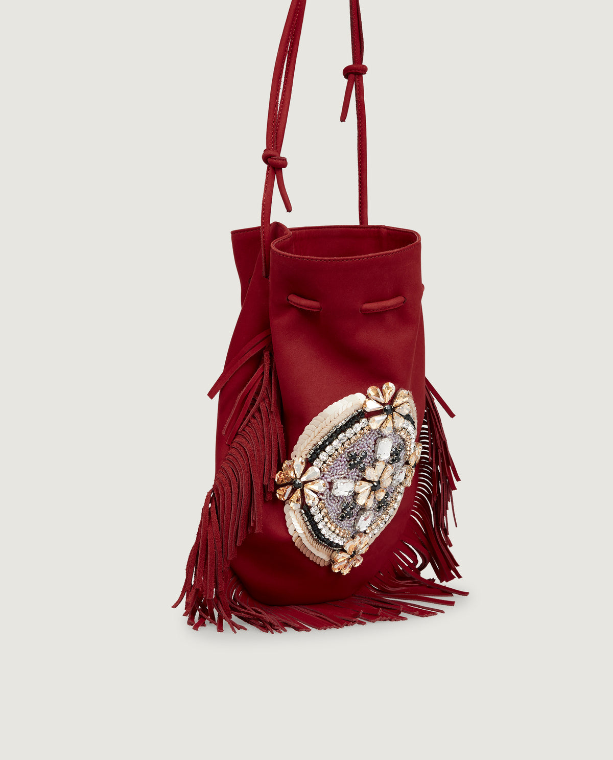 Big Embroidered Power Pouch