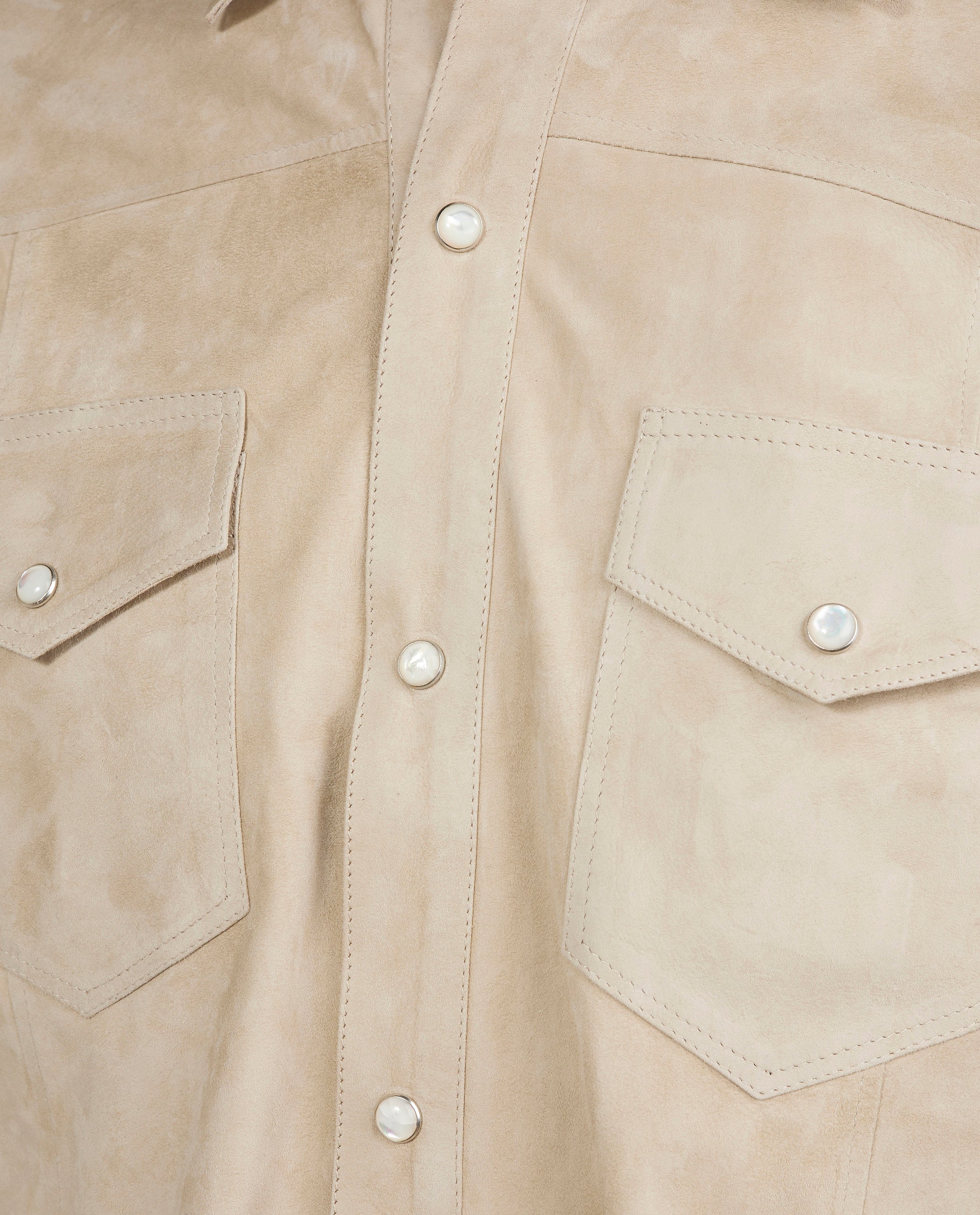 Suede Overshirt