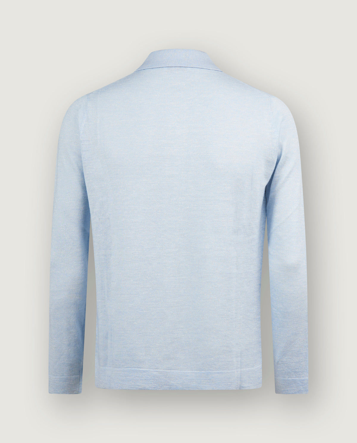 Polo Kraag Vest - Lichtblauw