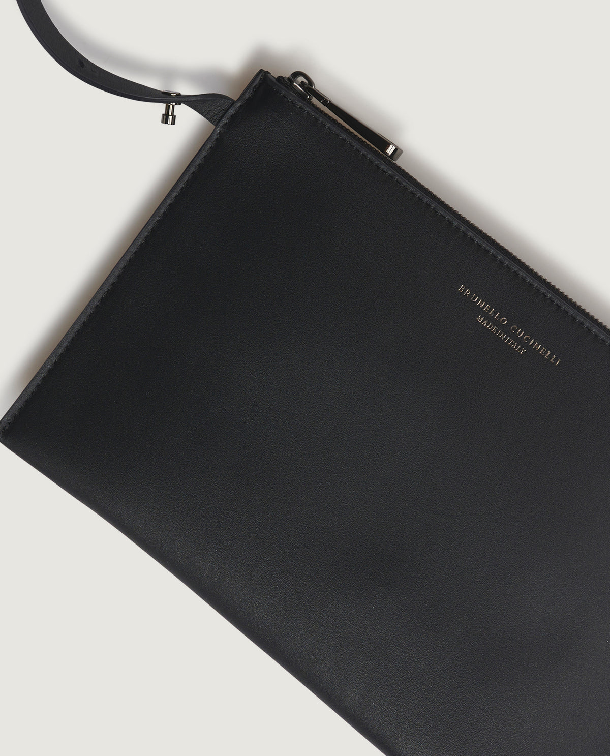 Lederen Duo Tas - Zwart