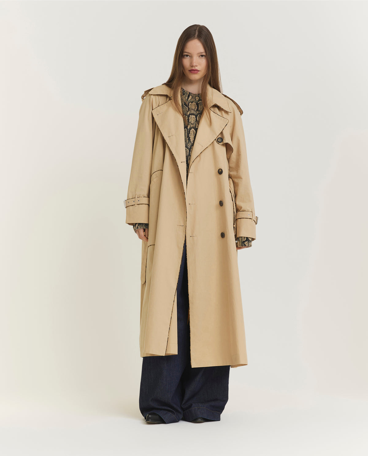 Pila Wijde Katoenen Broek - Blauw