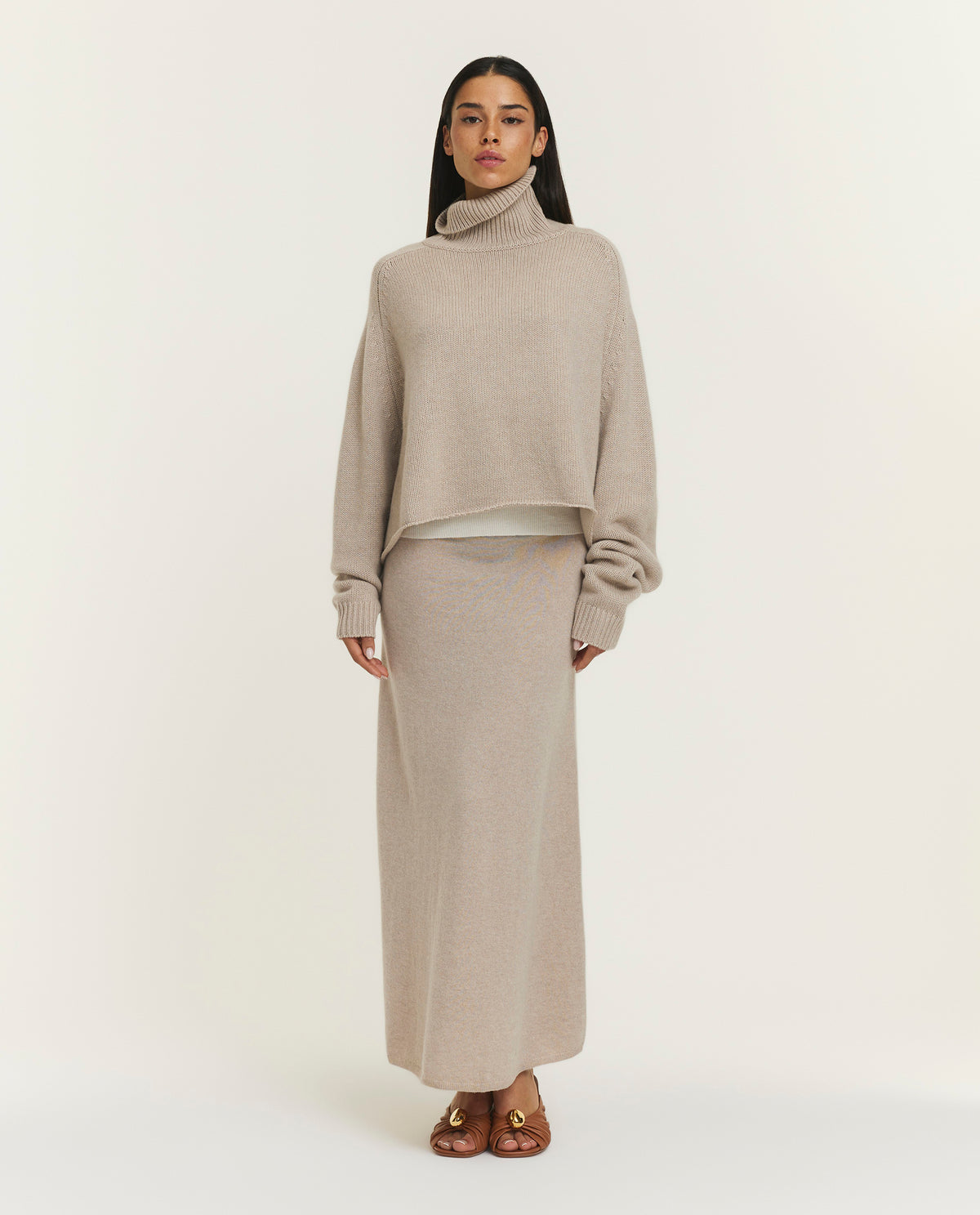 Cashmere Dolly rok - Lichtgrijs