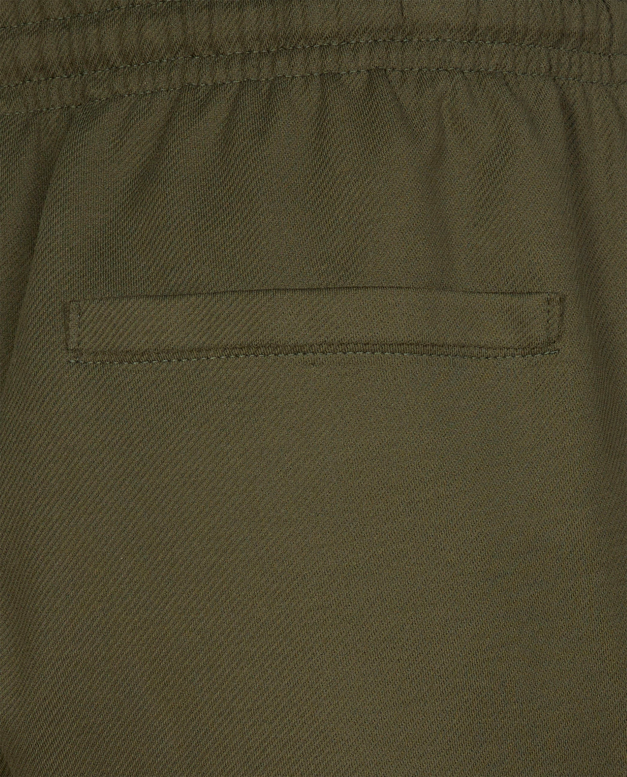Twill Katoenen Jogger - Groen