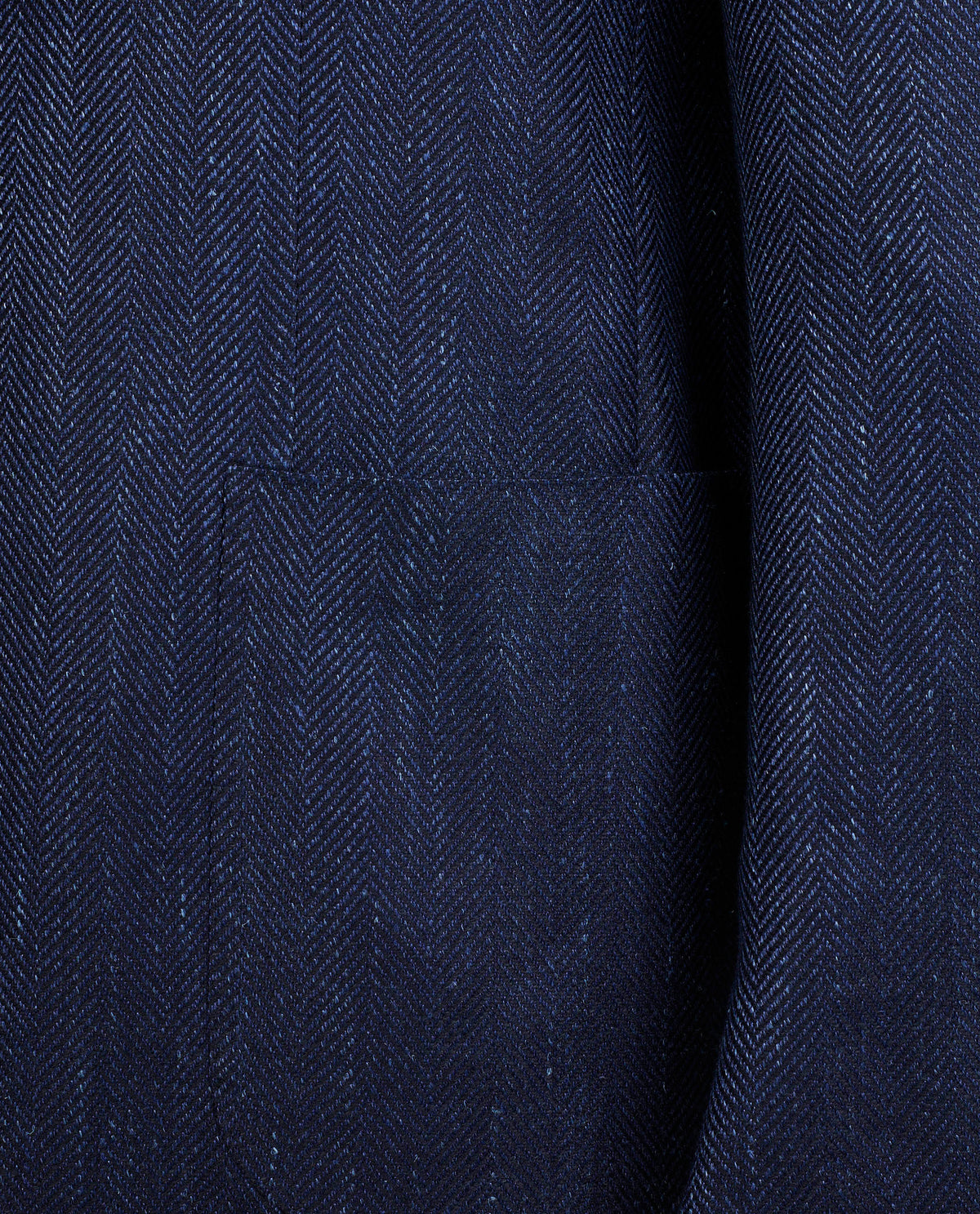 Visgraat Jasje - Blauw