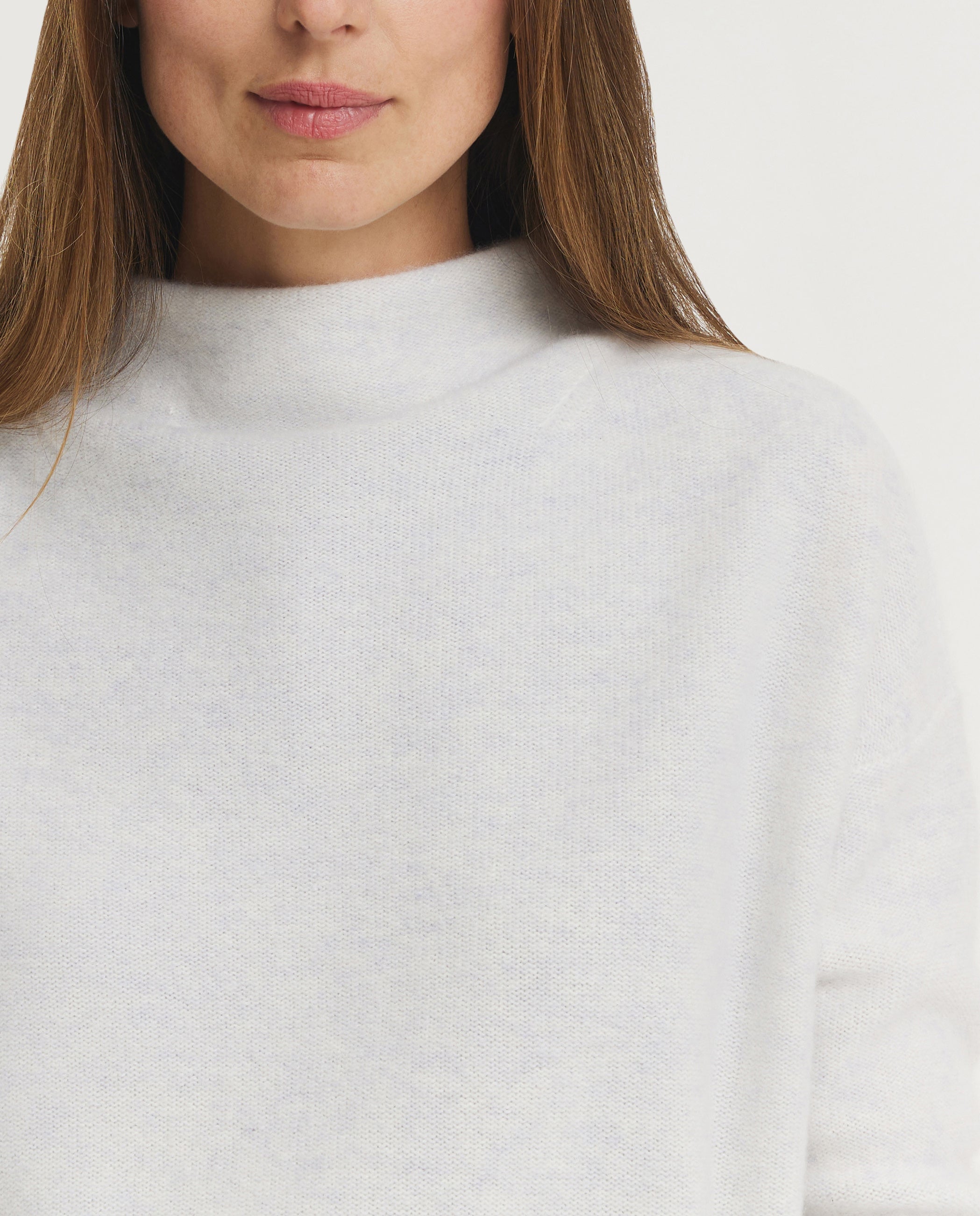 Plush Funnel Neck Pullover