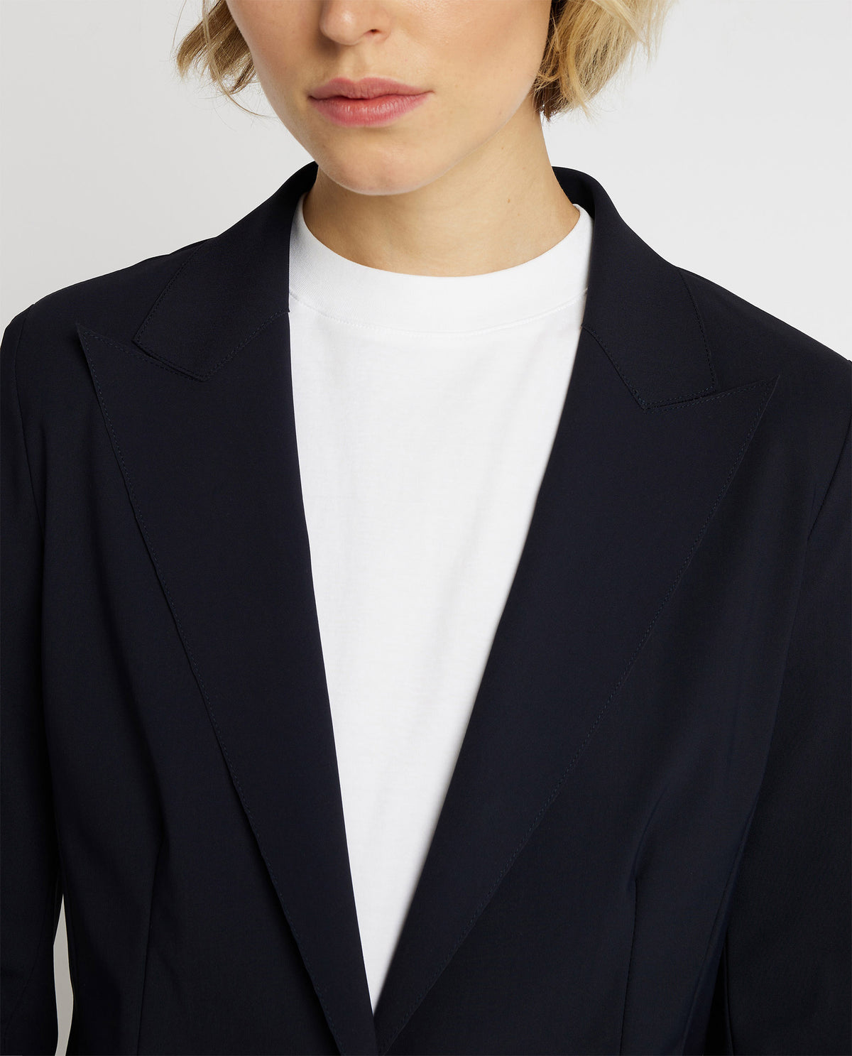 Getailleerde blazer - Blauw