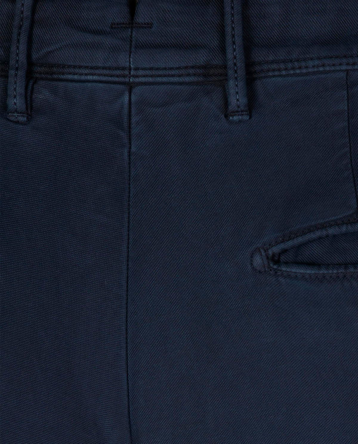 Katoenen Chino - Blauw