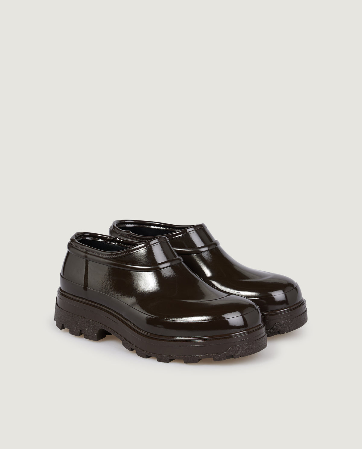 Beth Glanzende Schoenen - Bruin