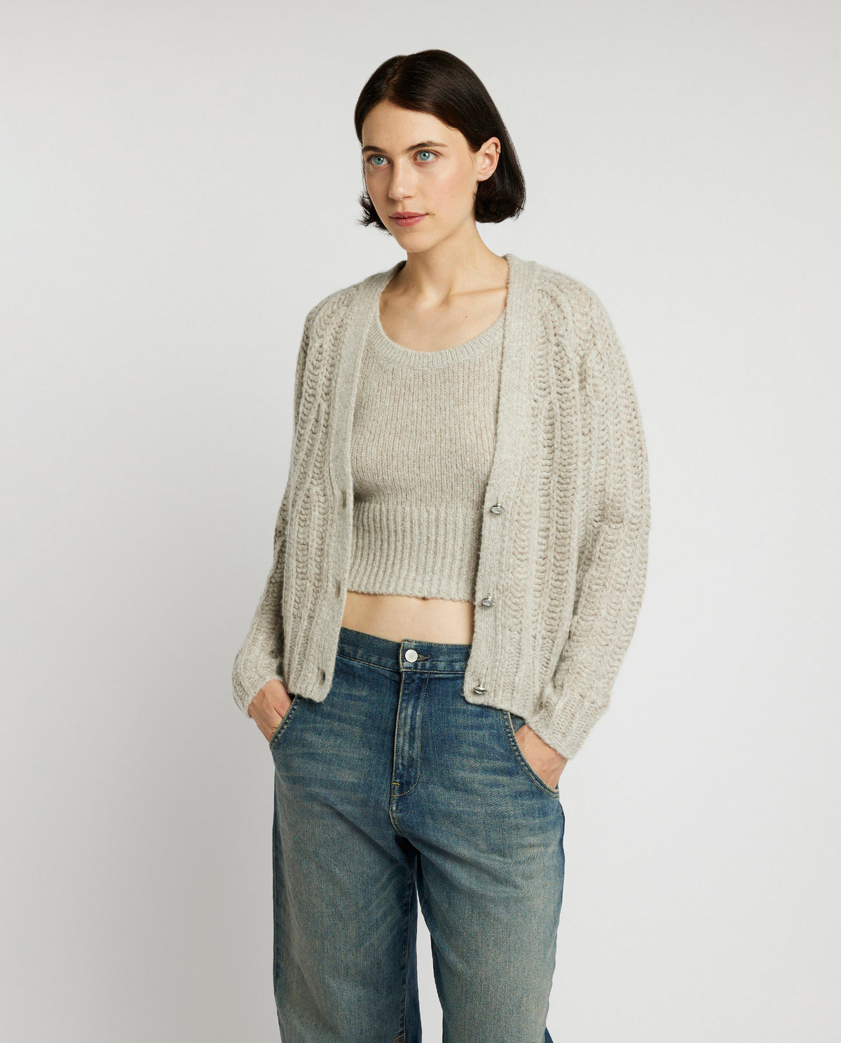 Wool cardigan