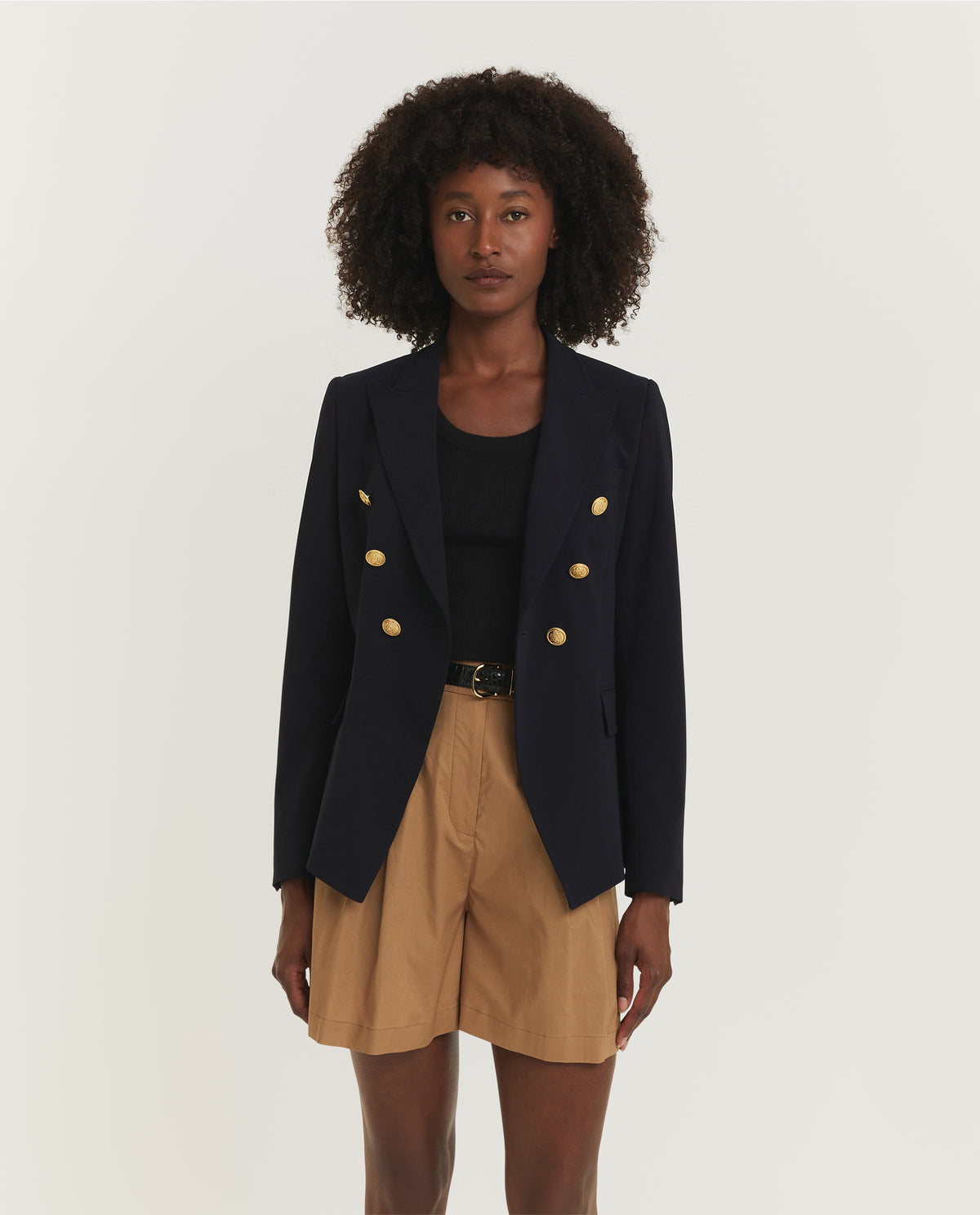 Wollen Blazer - Donkerblauw