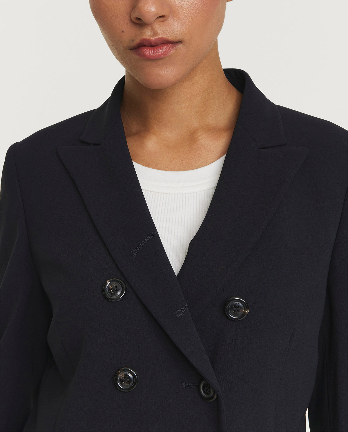 Double breasted blazer - Donkerblauw