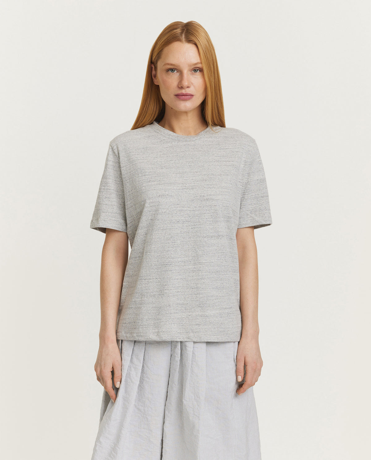 Oversized katoenen T-shirt