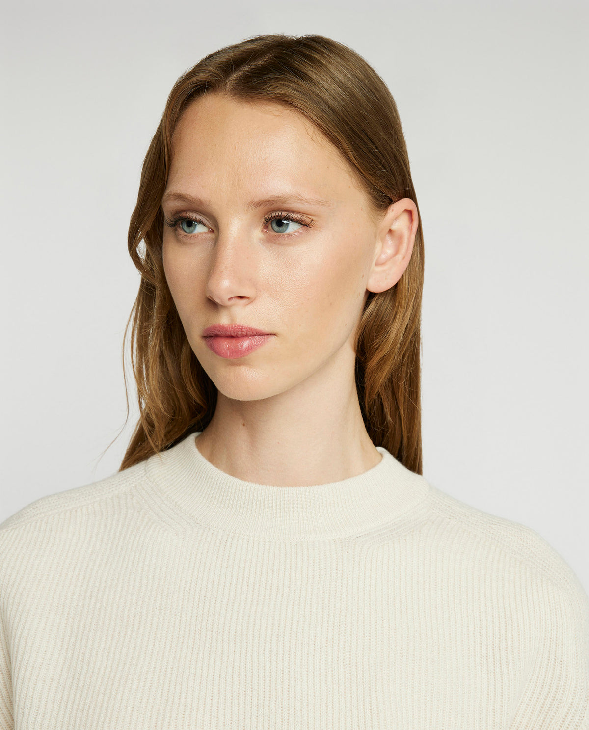Wool-silk sweater