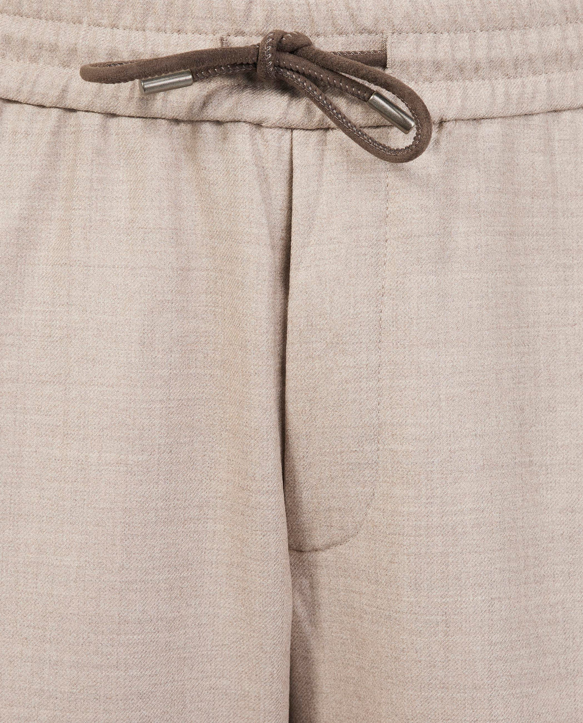 Flannel Jogger - Lichtbruin