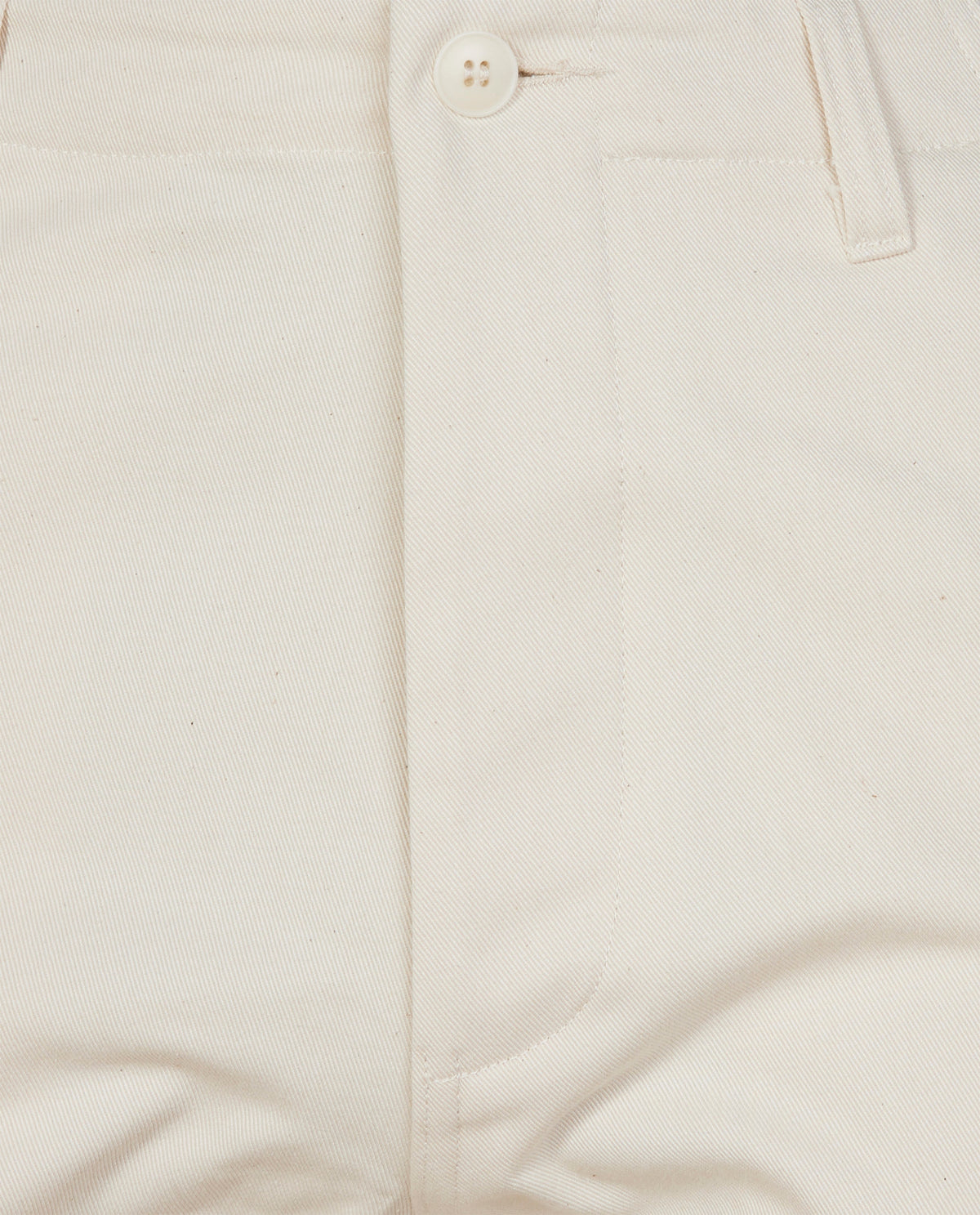 Katoenen Army Chino - Ecru