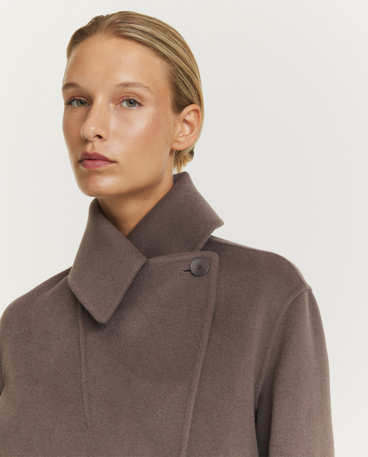 Delano Cashmere Jas - Bruin