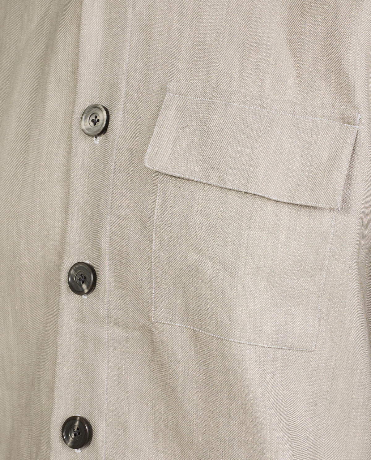 Cashmere Linen Overshirt