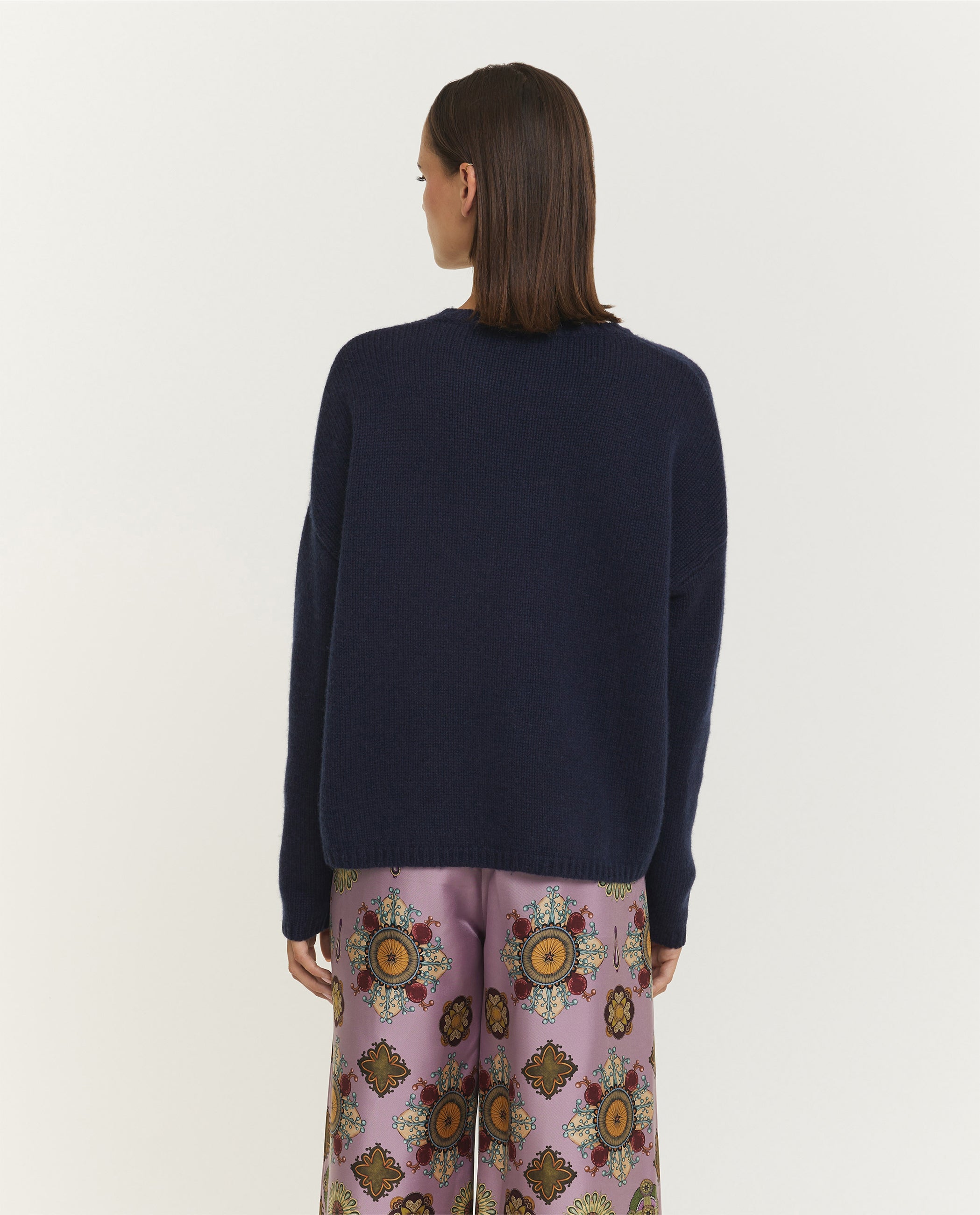 Coarse Crew Neck Sweater