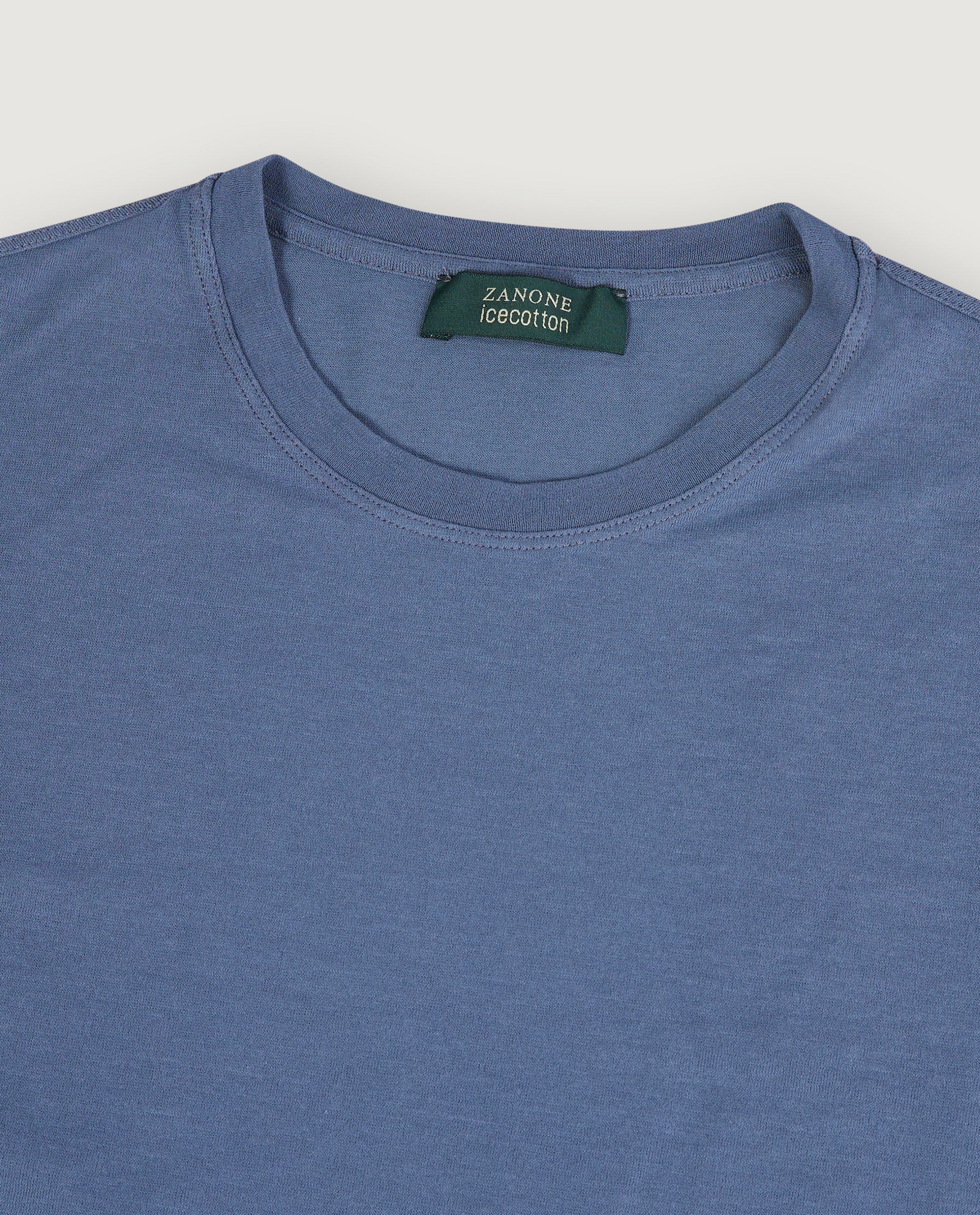 Ice Cotton T-Shirt - Blauw