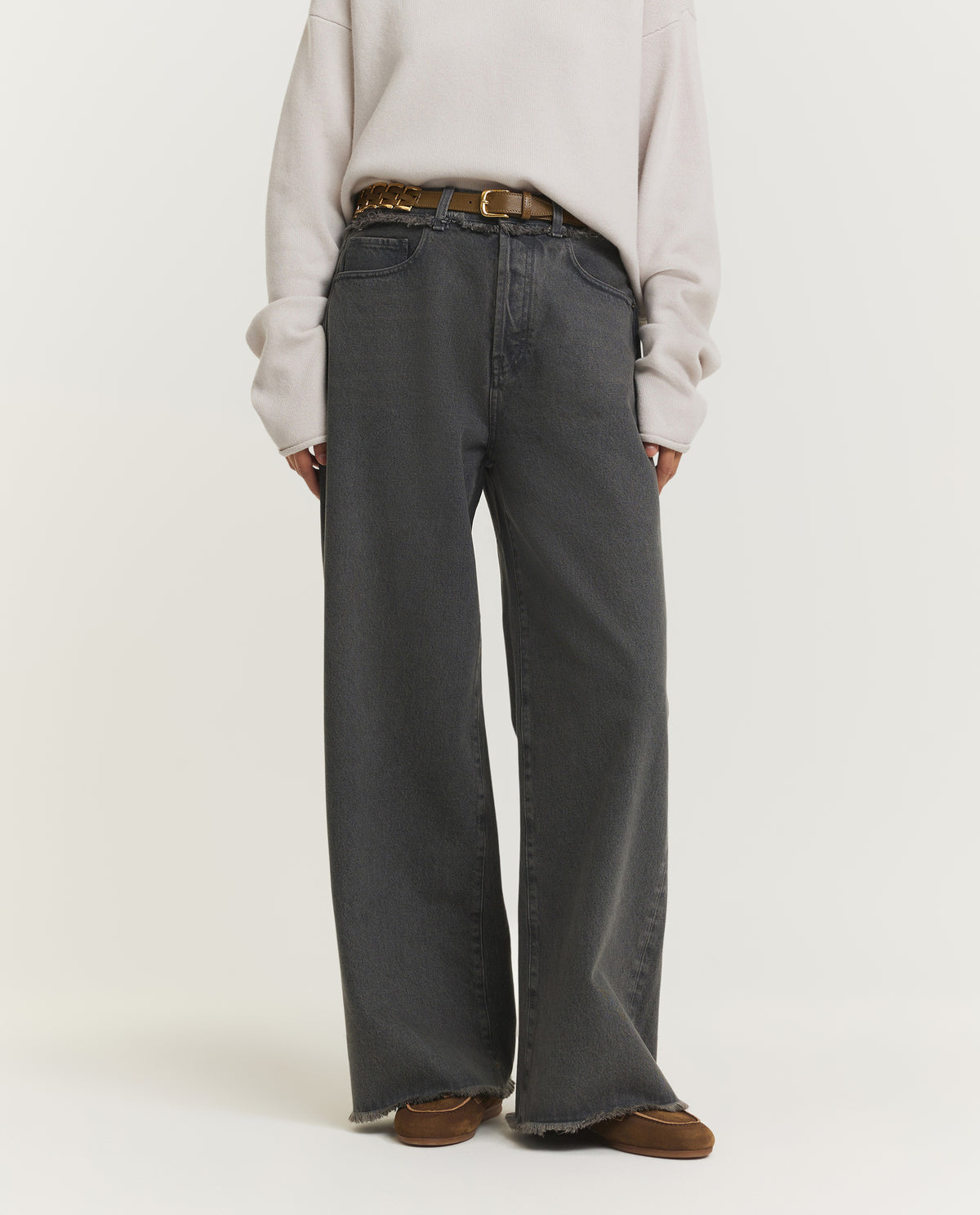 Free Horizons Relaxed Denim - Grijs