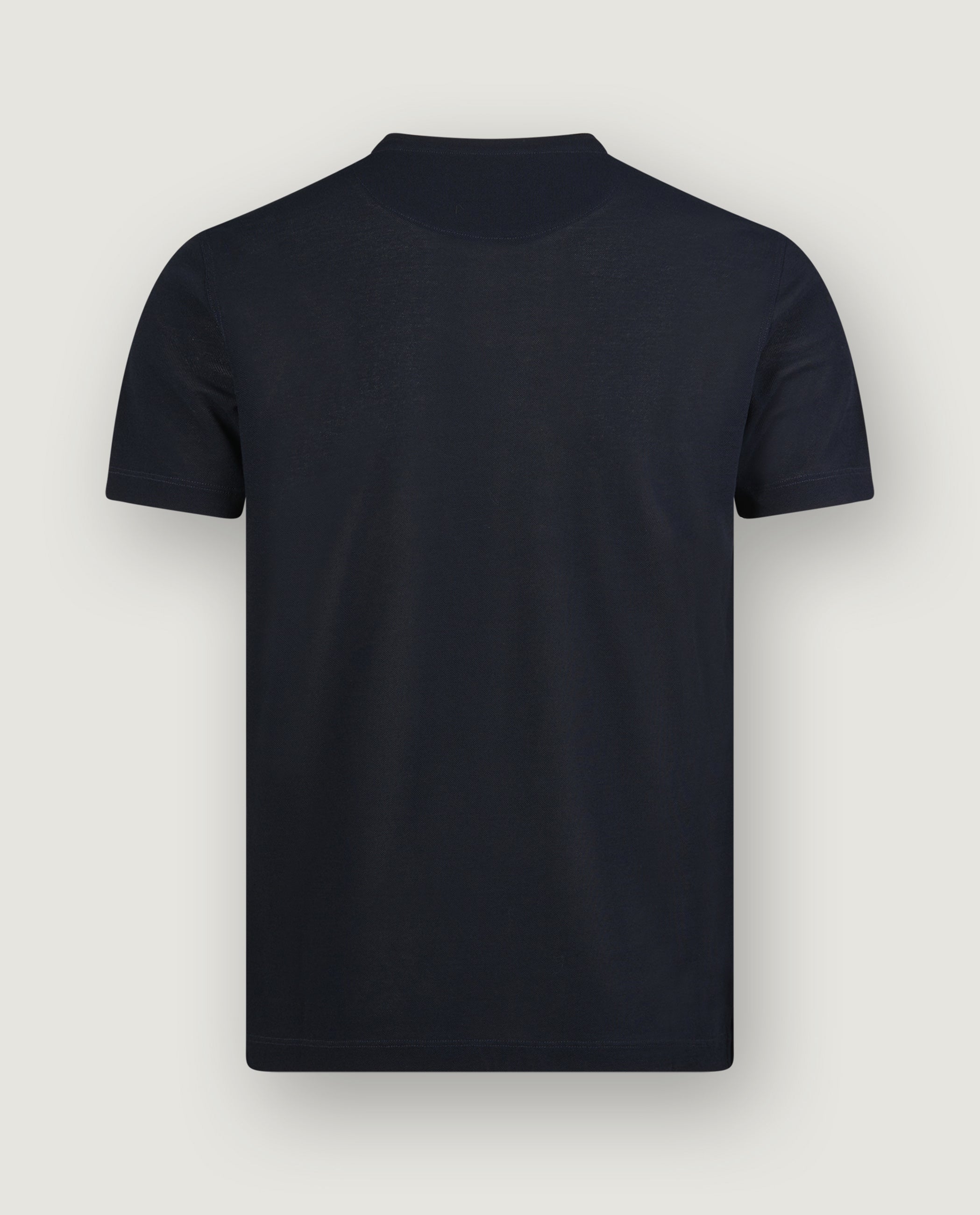 Ice Cotton Pique T-Shirt - Donkerblauw
