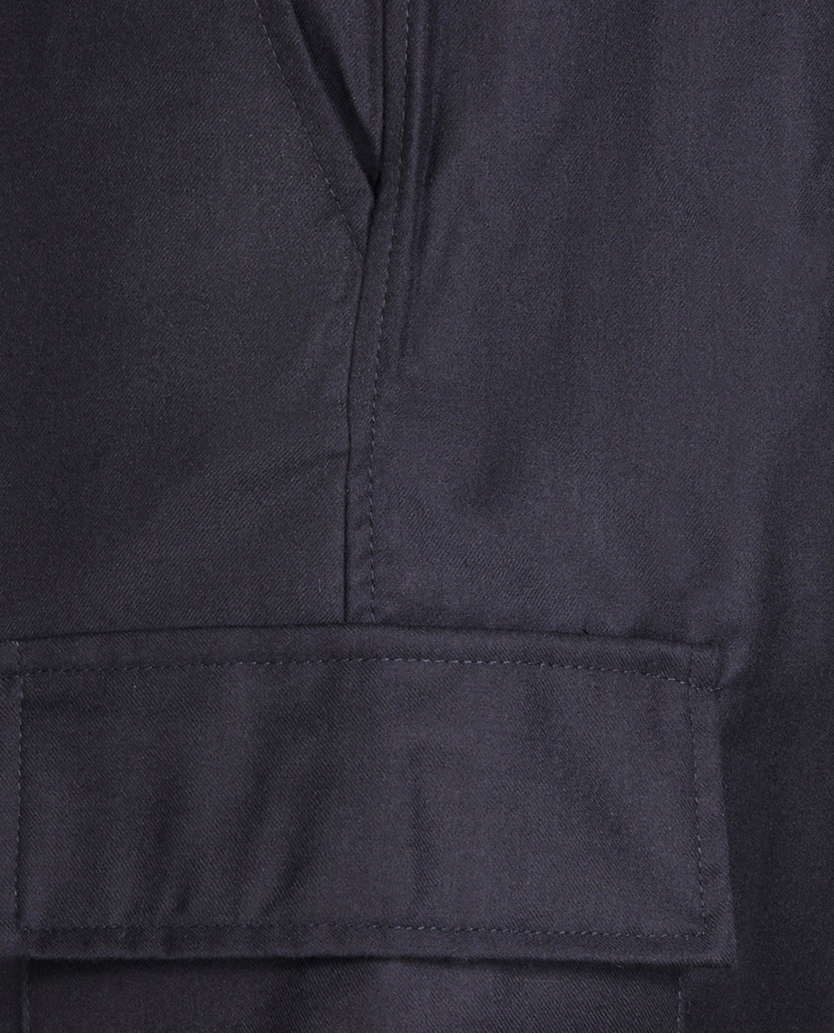 Cashmere Silk Cargo Shorts