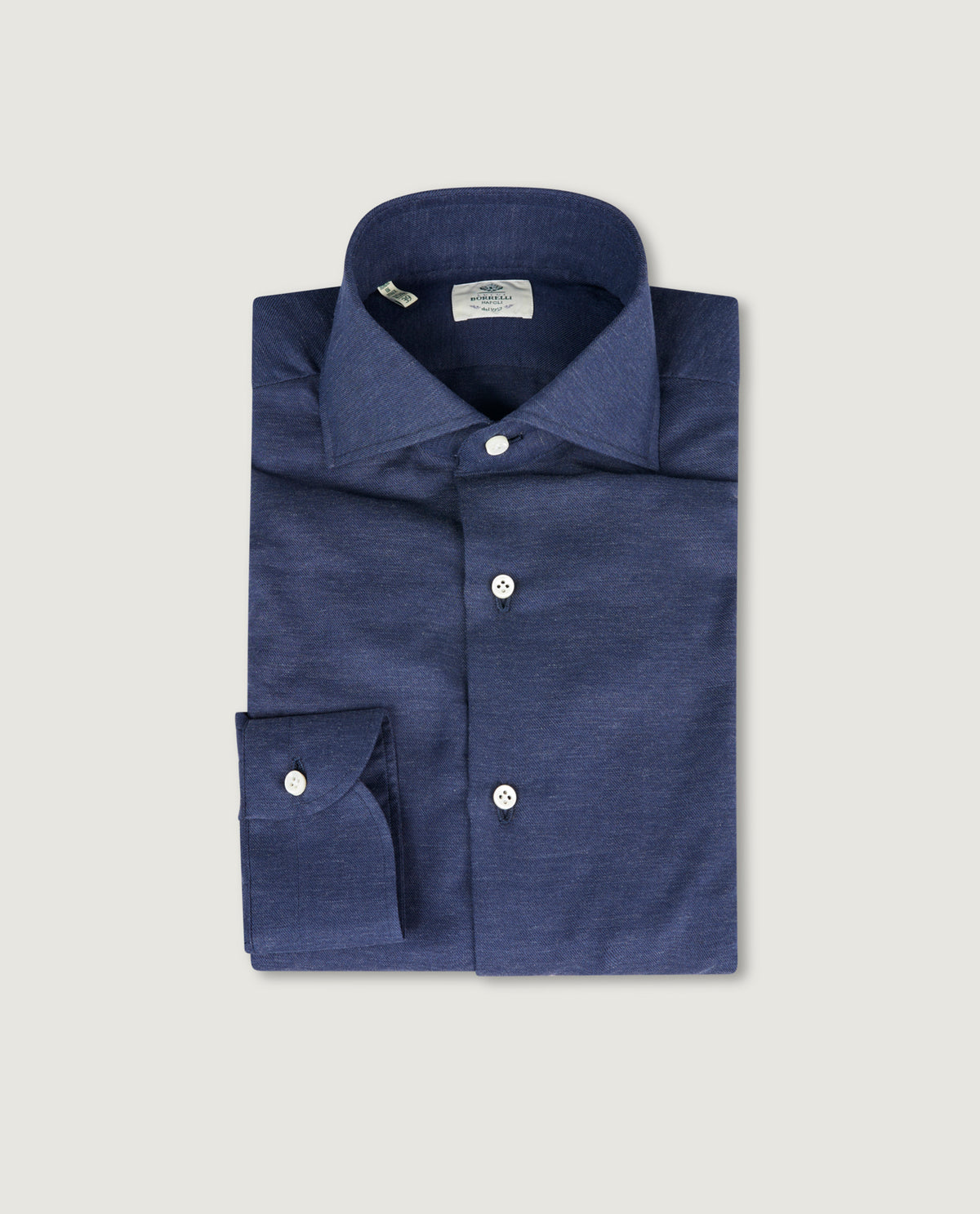 Cotton Cashmere Twill Shirt