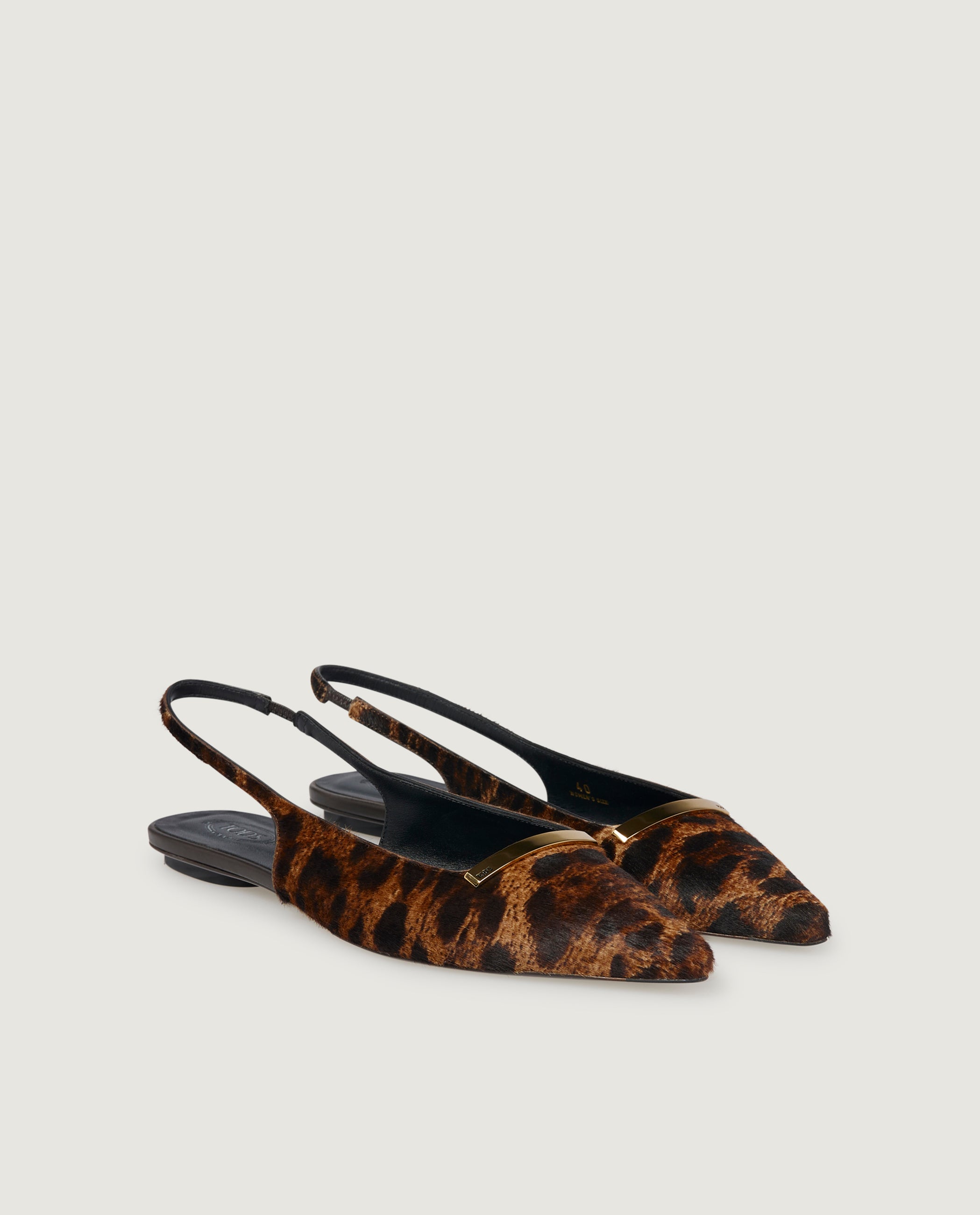 Slingback Ballerina's - Bruin