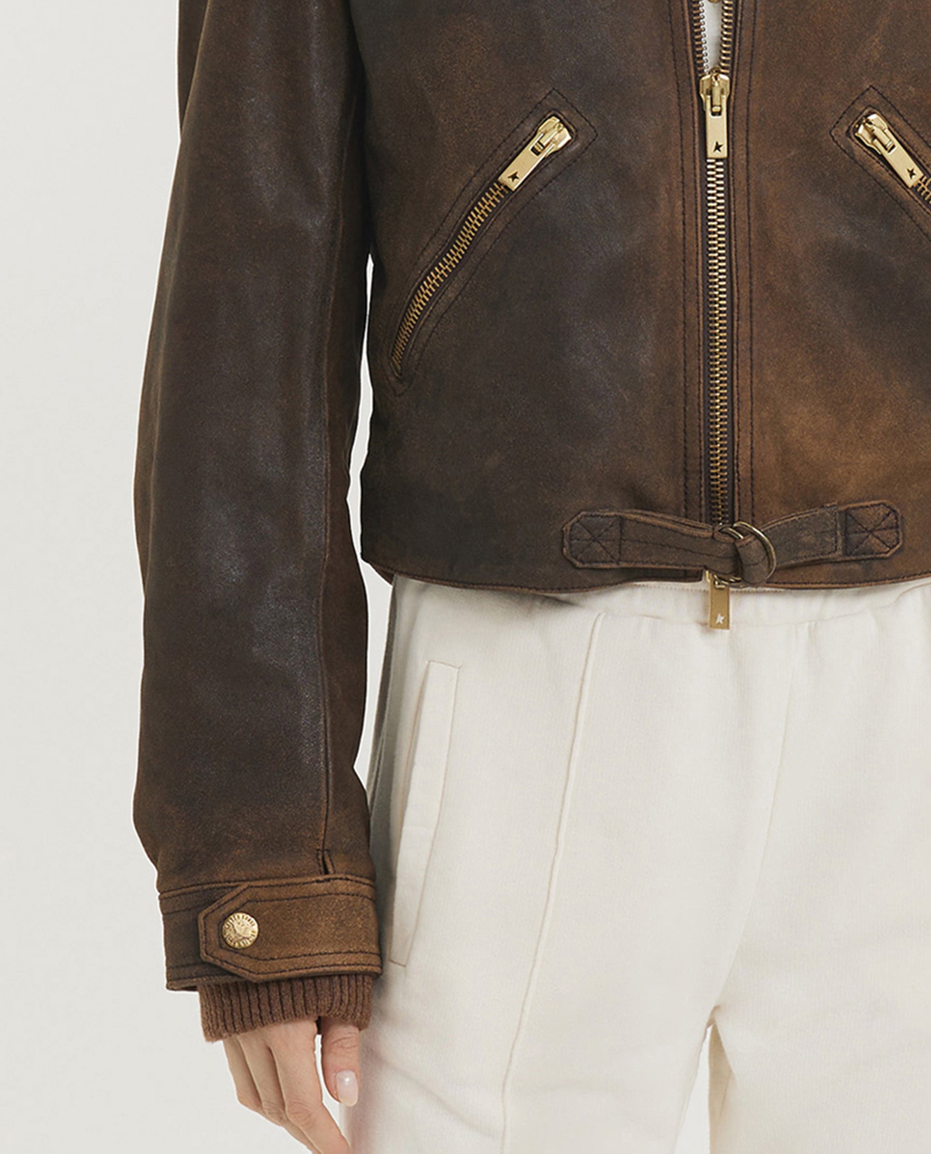 Short Leather Jacket