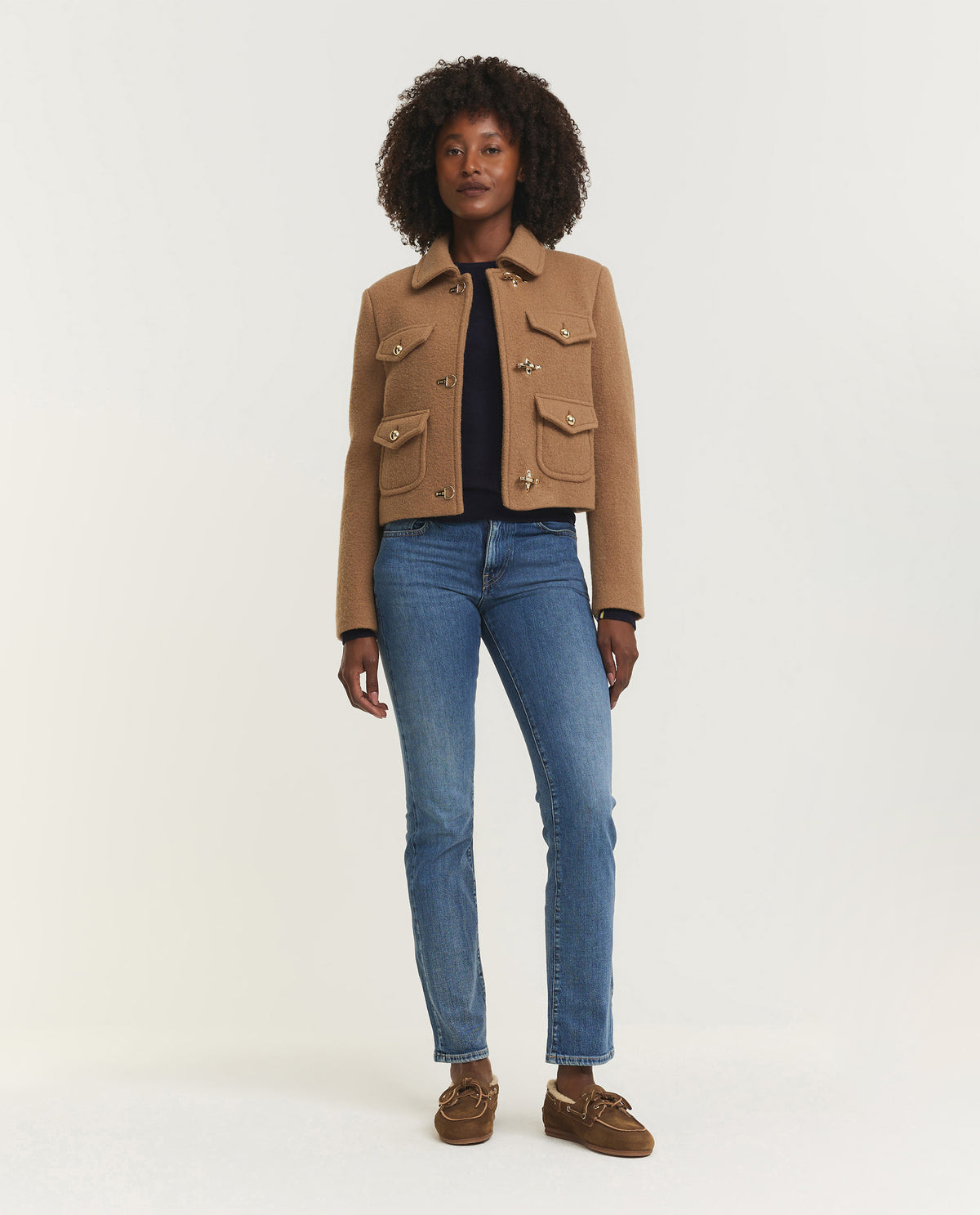 Cologne Slim Straight Jeans - Blauw