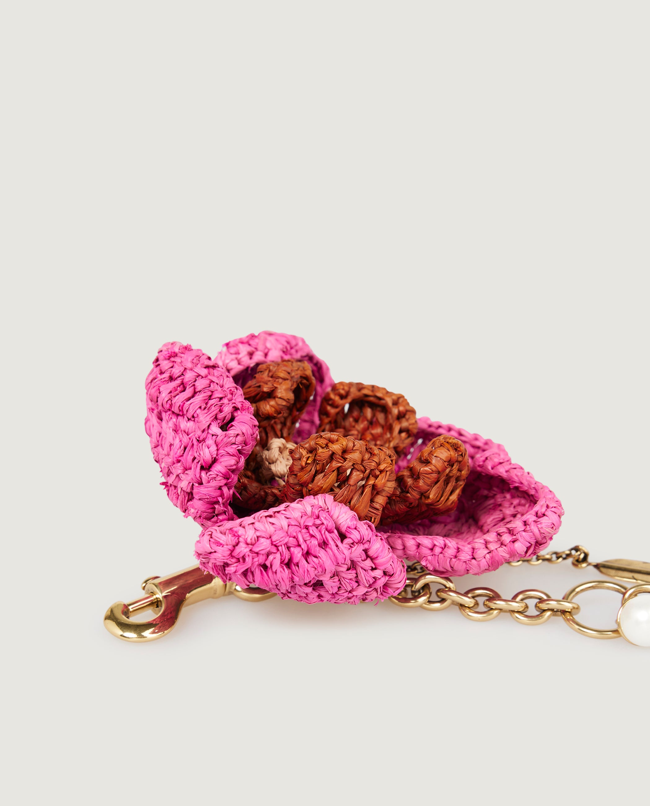 Flower Tas Bedel - Roze