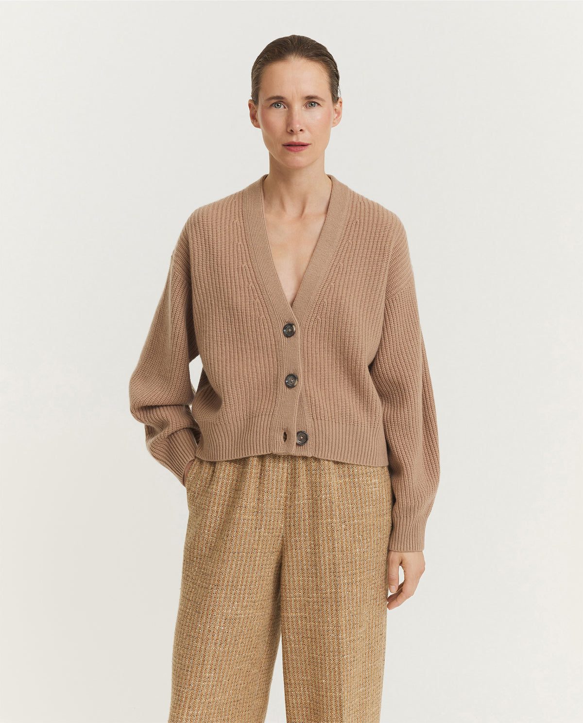 Wool Cashmere Cardigan