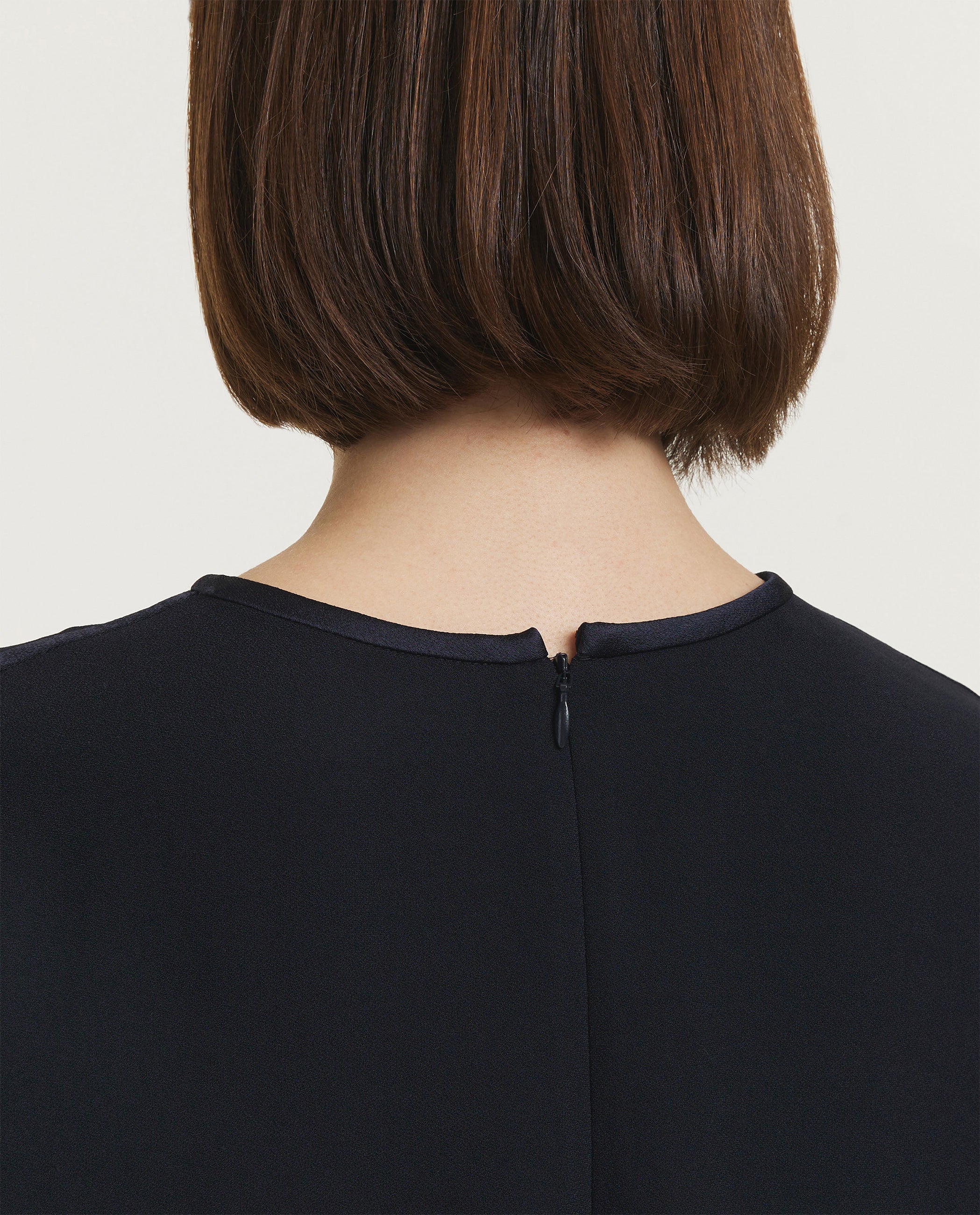 Soepelvallende top - Blauw