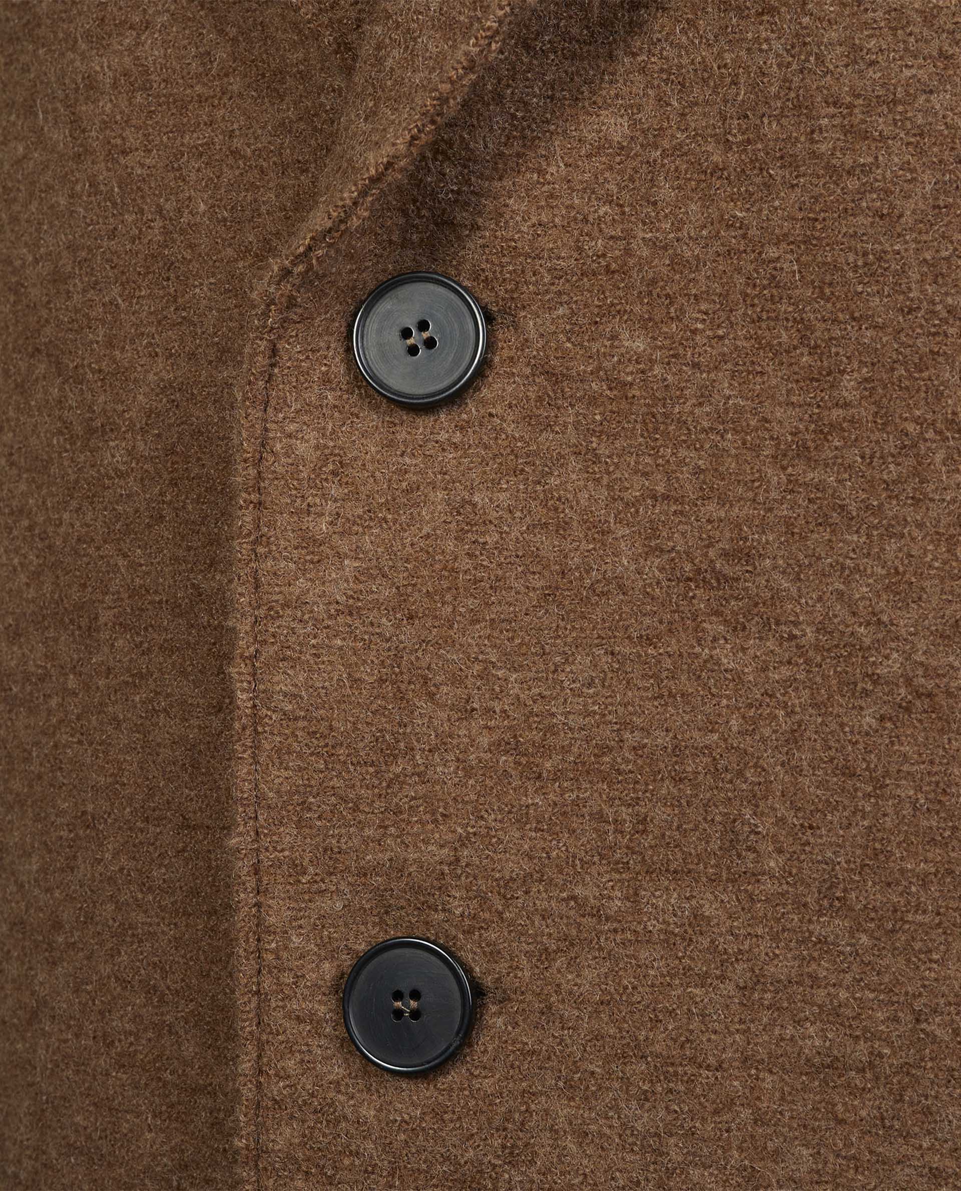 Wollen Overjas - Lichtbruin