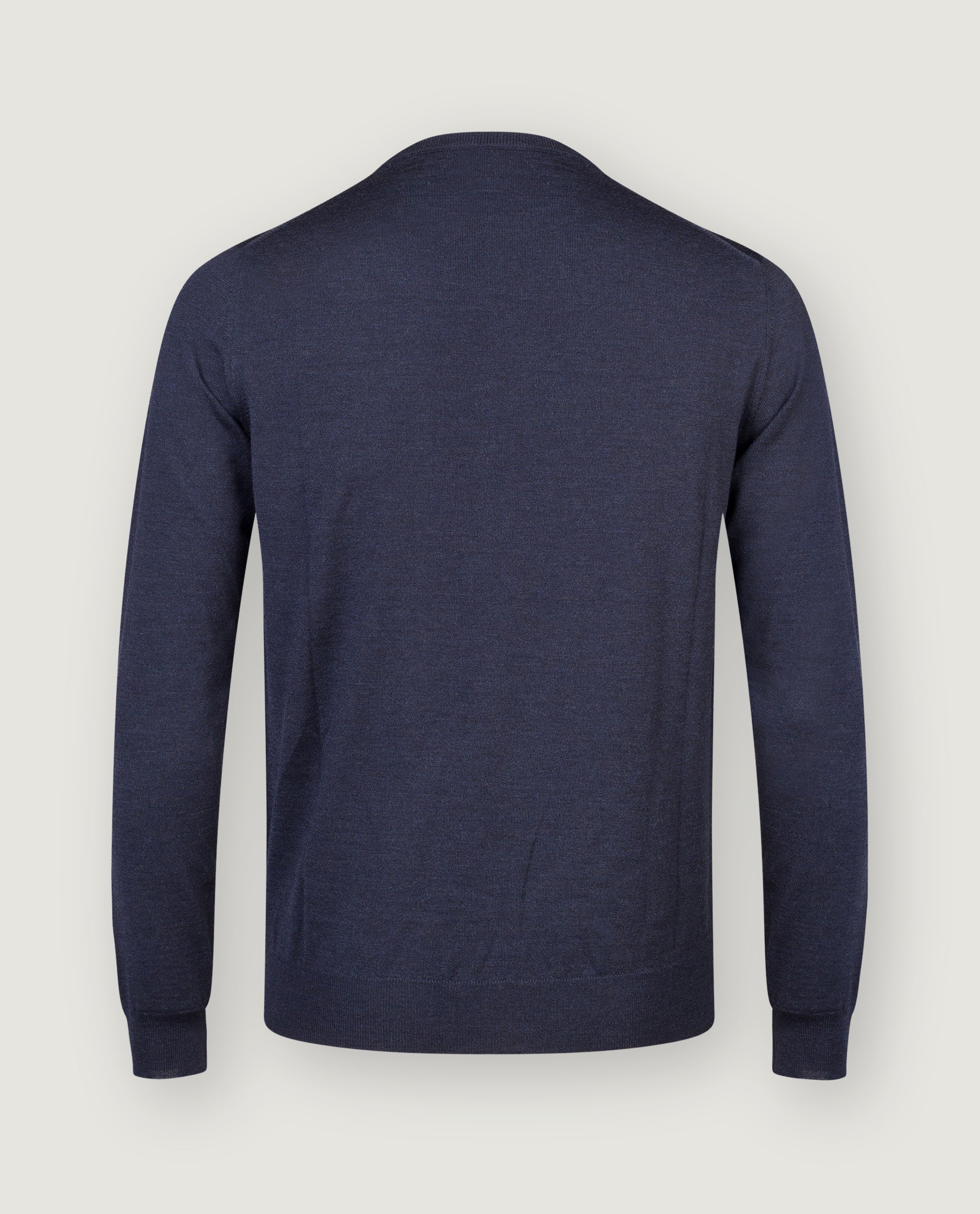 Ronde Hals Trui - Blauw