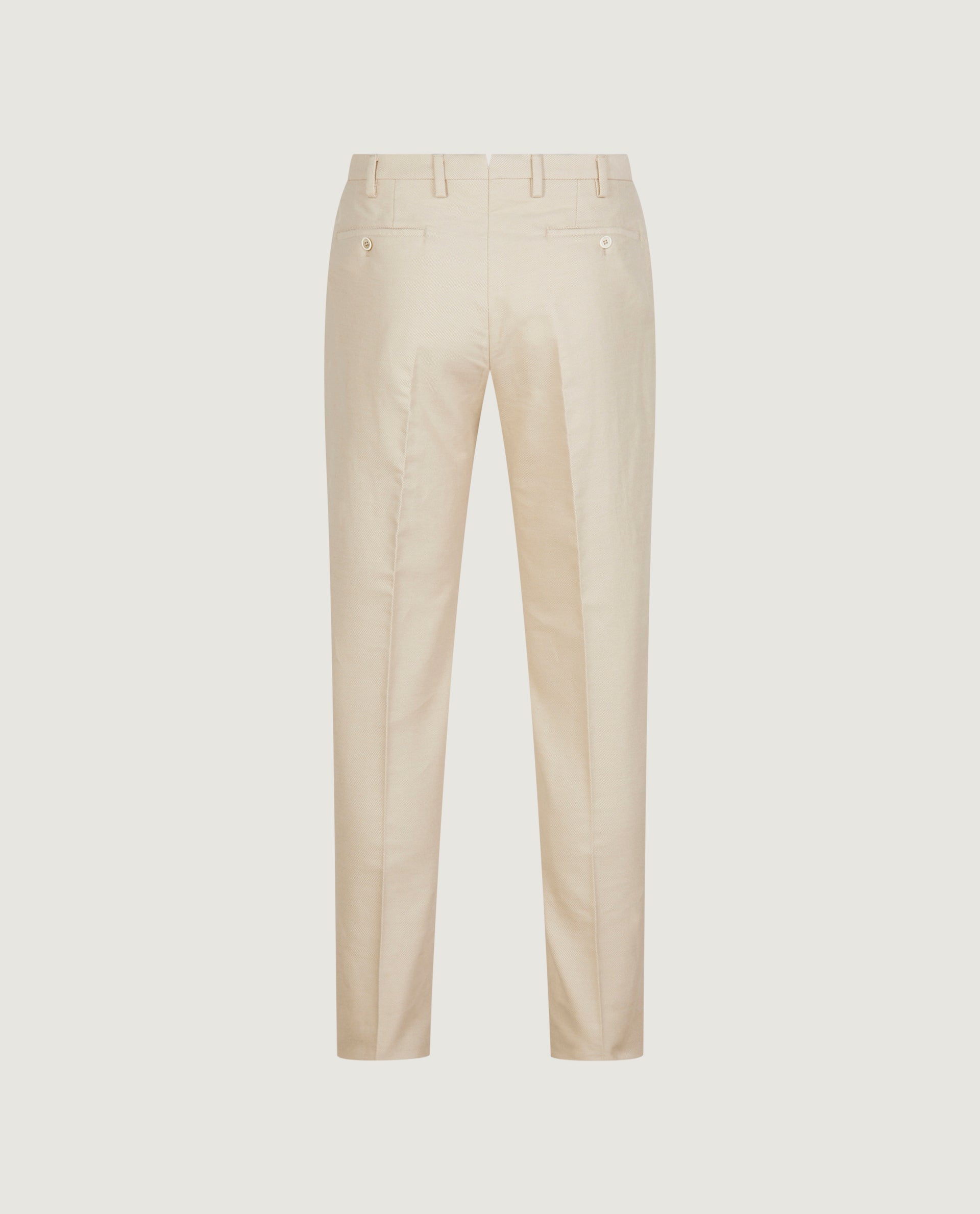 Flannel broek - Ecru