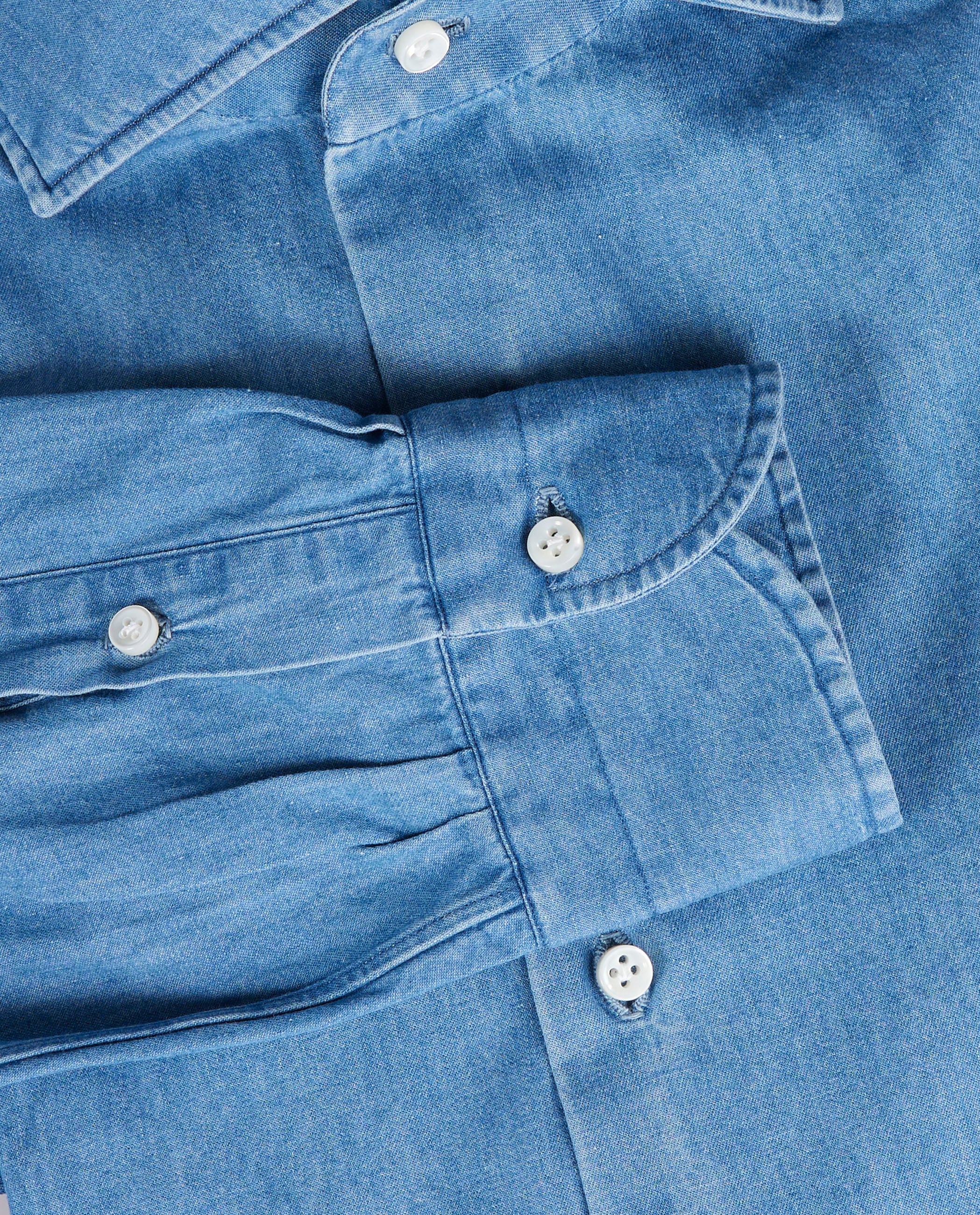 Denim Shirt - Blauw