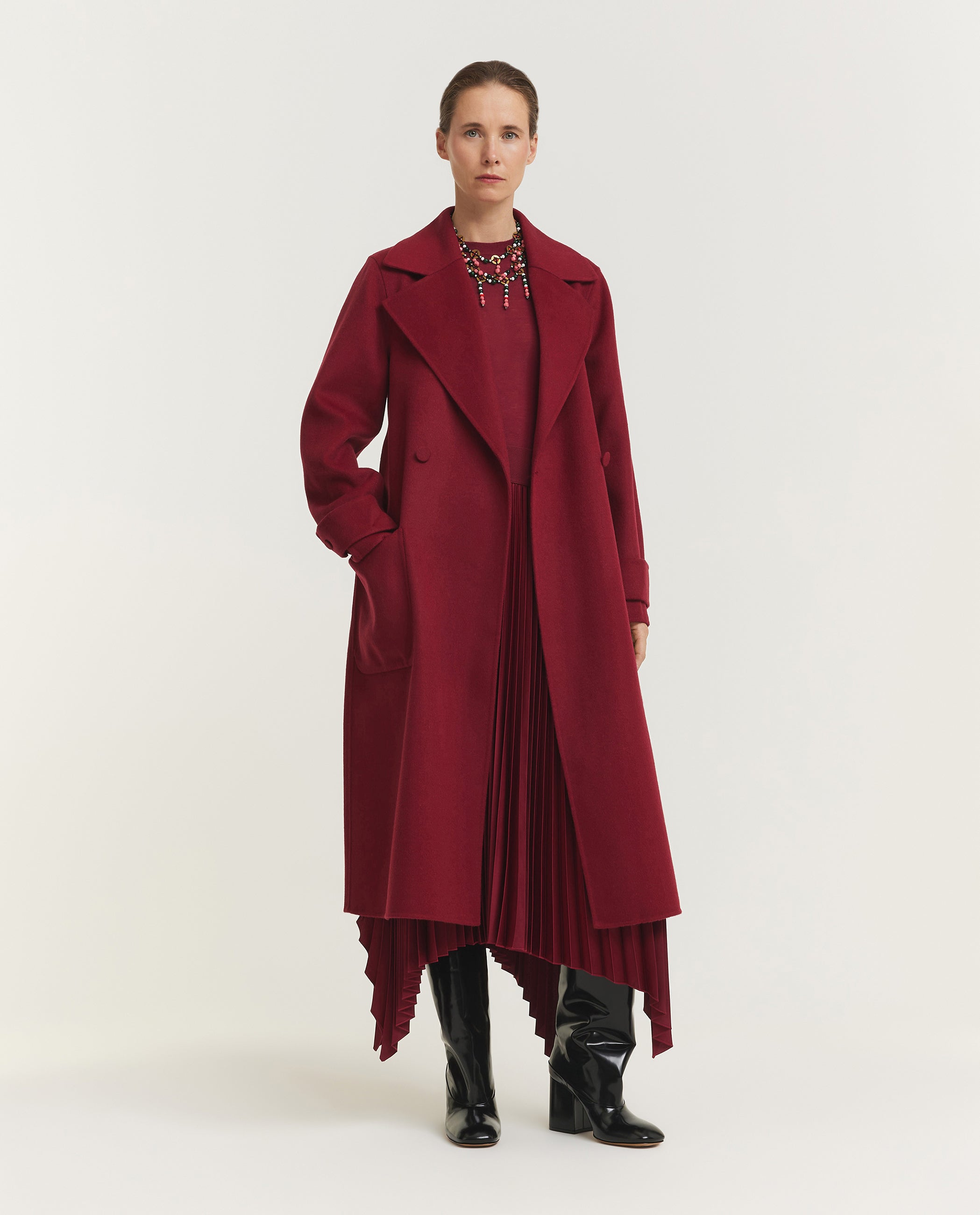 Arline Wool Cashmere Overcoat