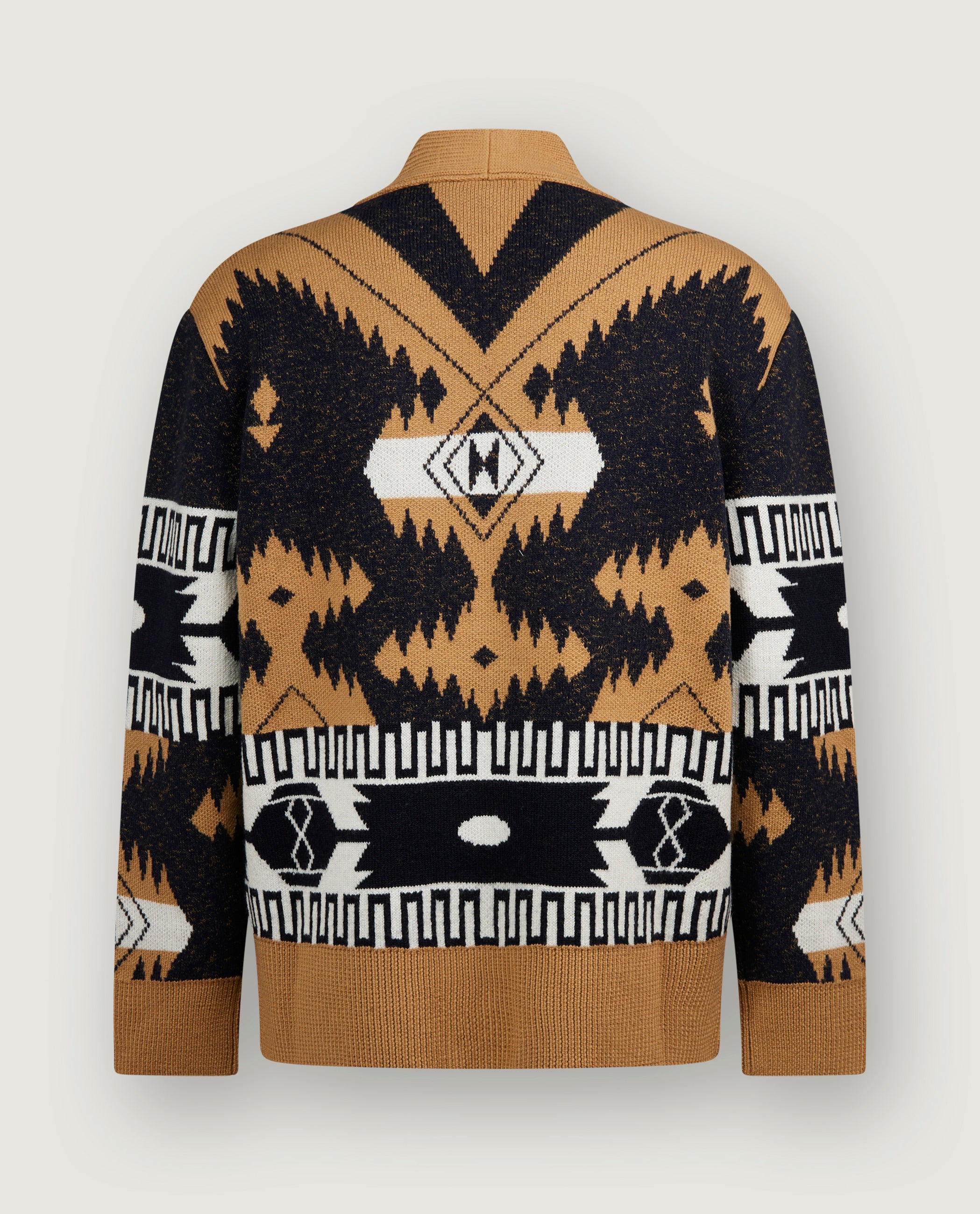 Wollen Cardigan - Bruin