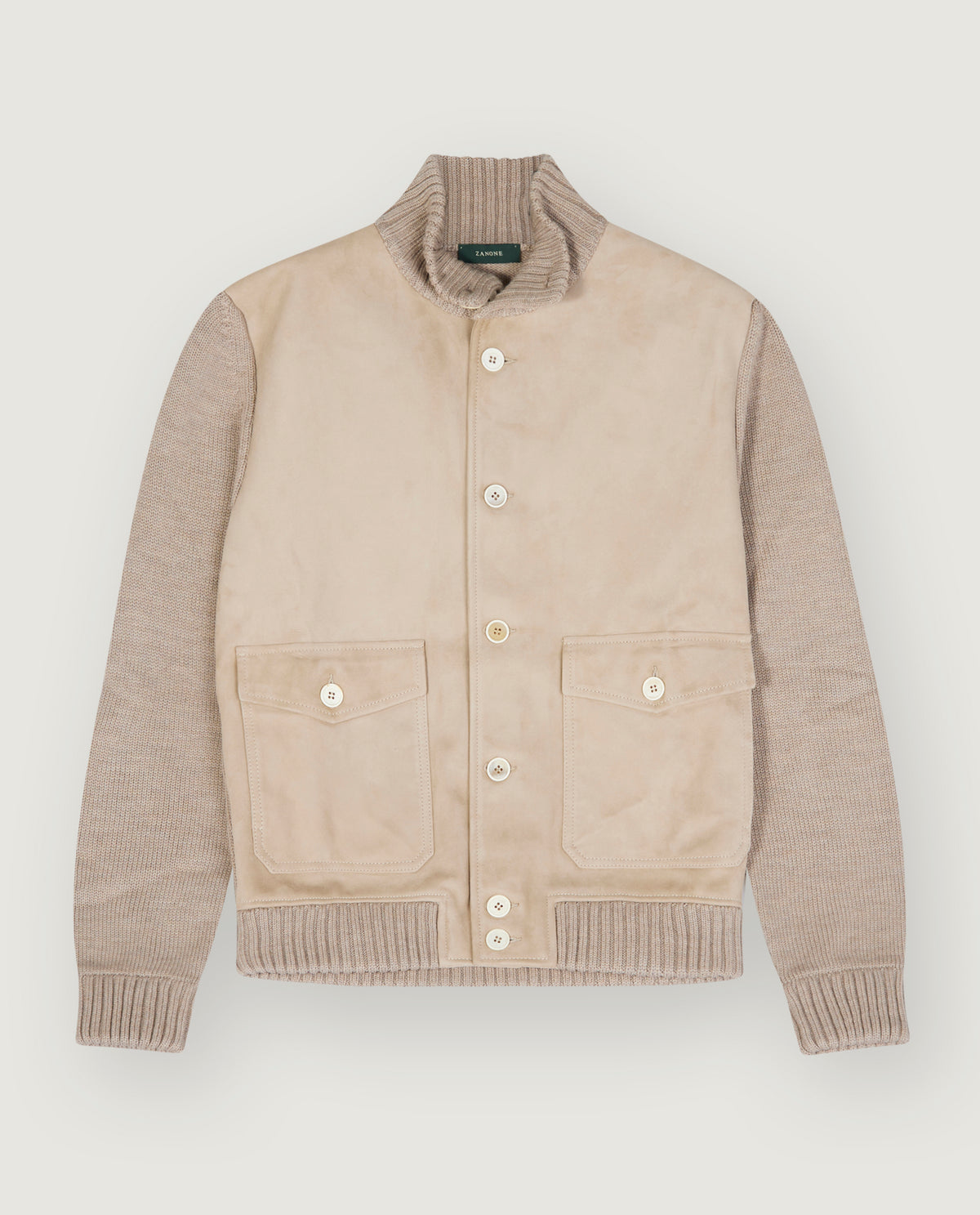 Semi Suede Jack - Lichtbruin
