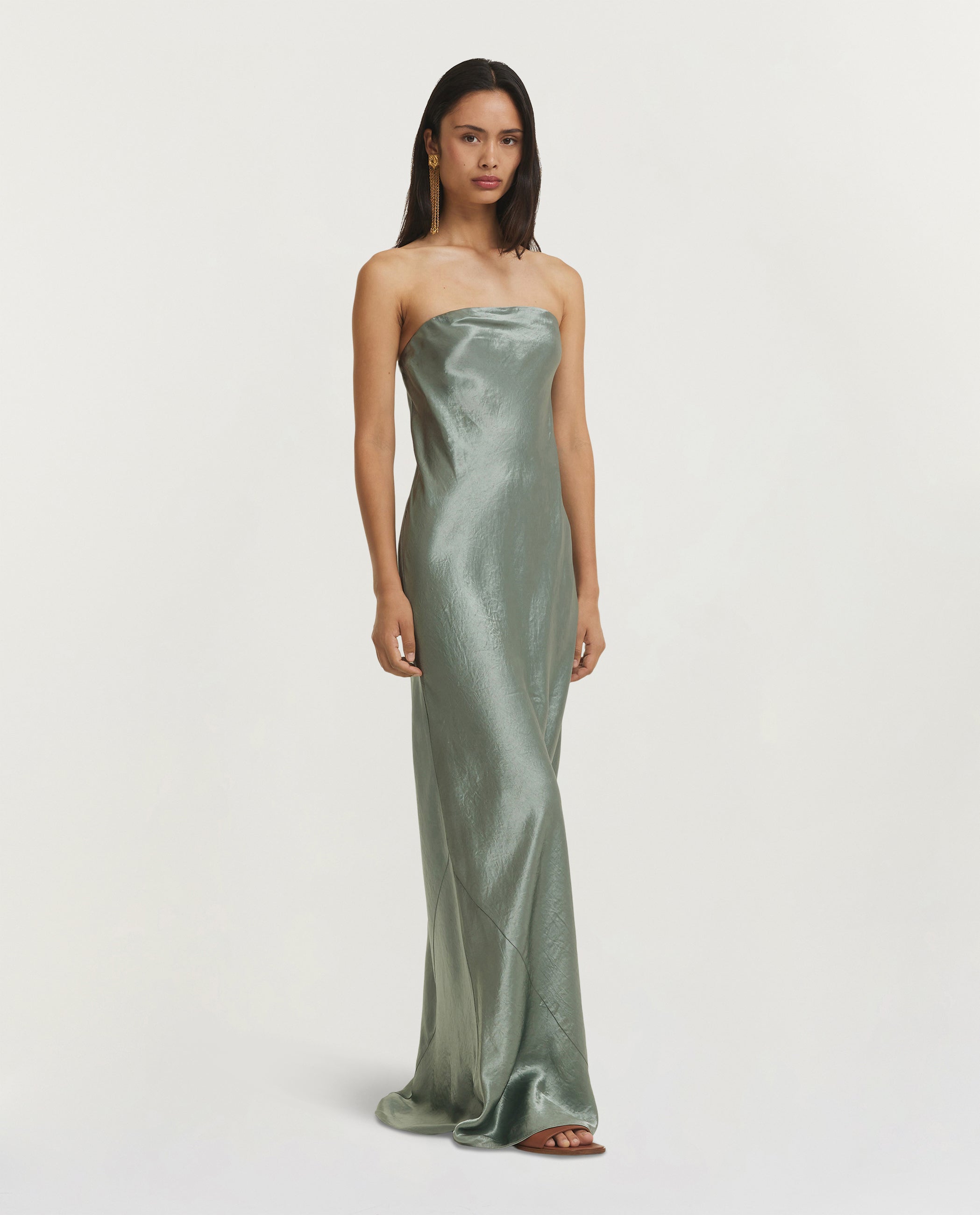 Strapless Maxi Dress