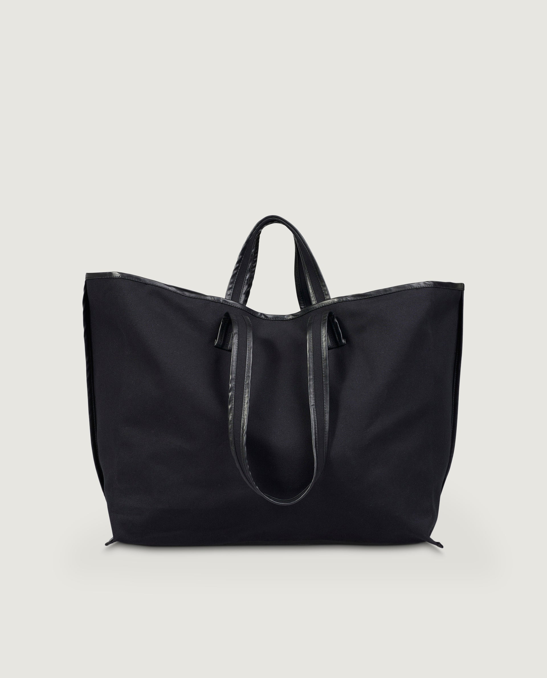 Canvas Shopper - Zwart